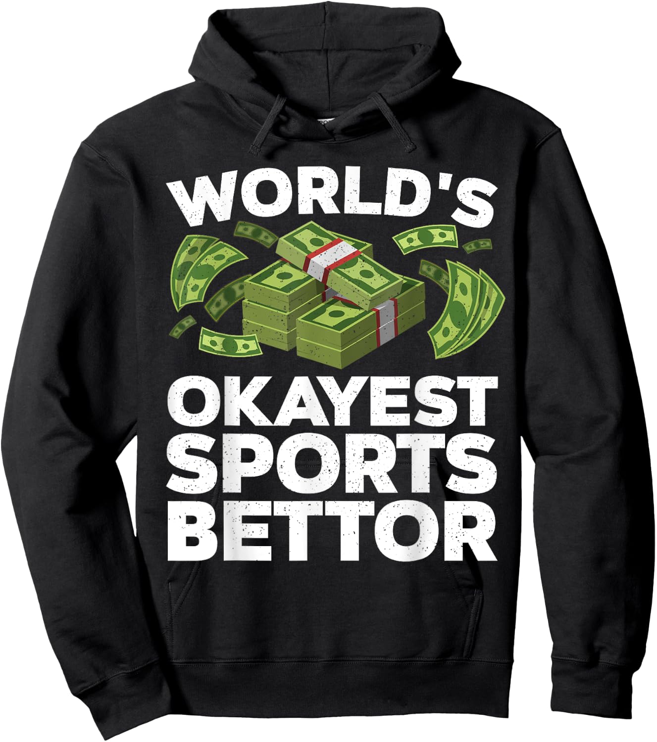Funny Sports Betting Design Women Sports Gambler Hoodie - Hoodie | Black