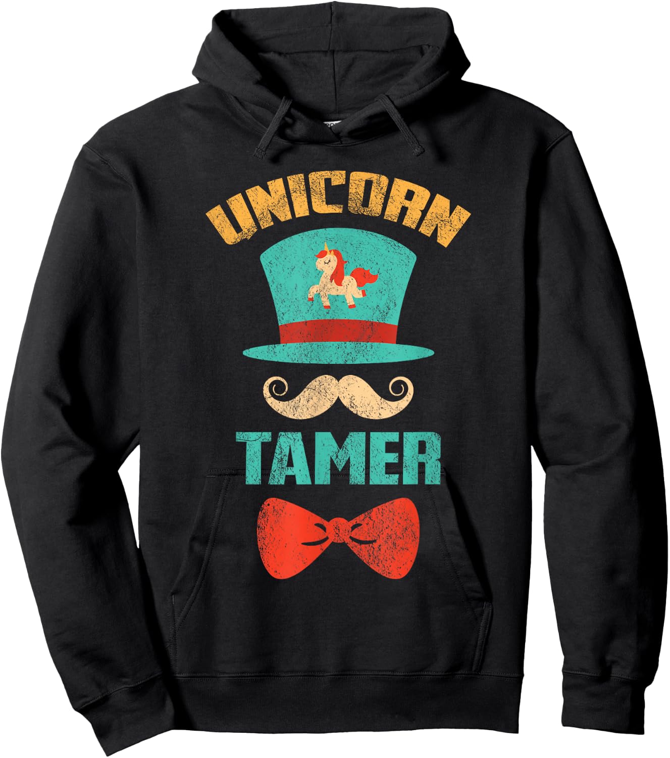 Circus Carnival Unicorn Tamer Birthday Hoodie - Hoodie | Black