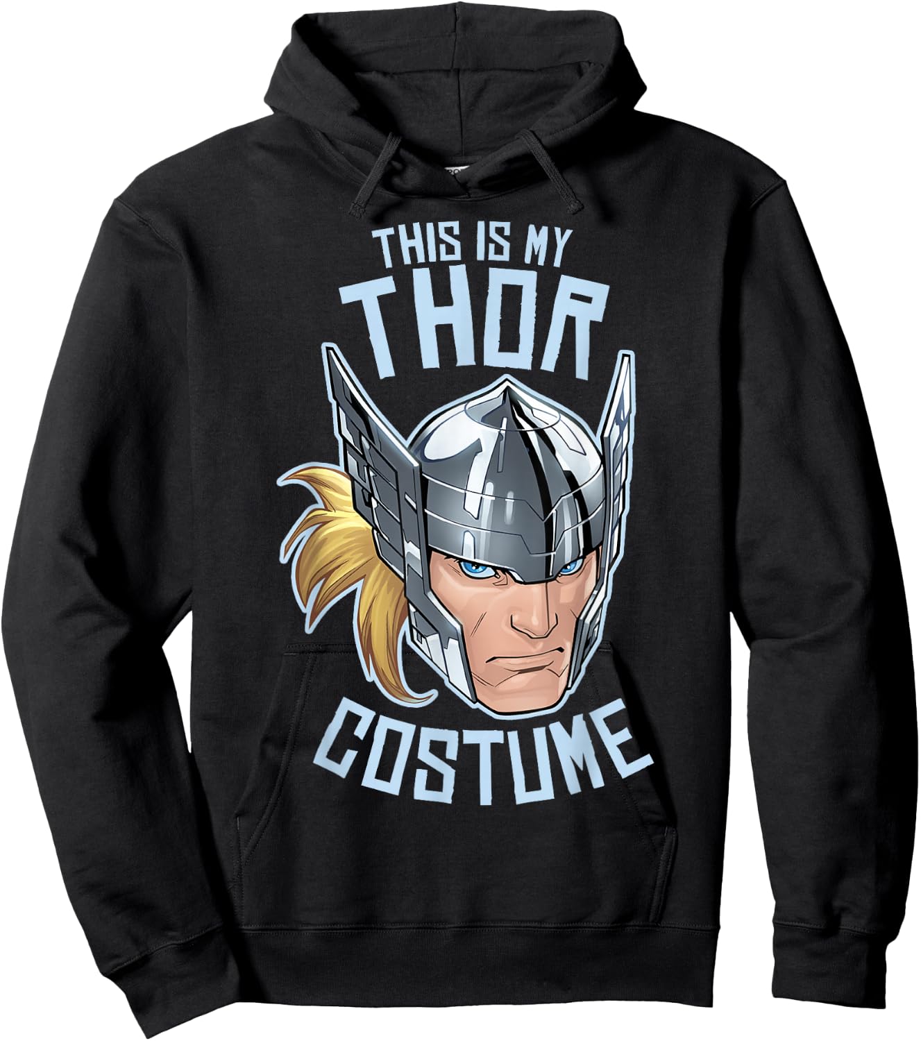 Marvel Thor This Is My Costume Halloween Hoodie - Hoodie | Black