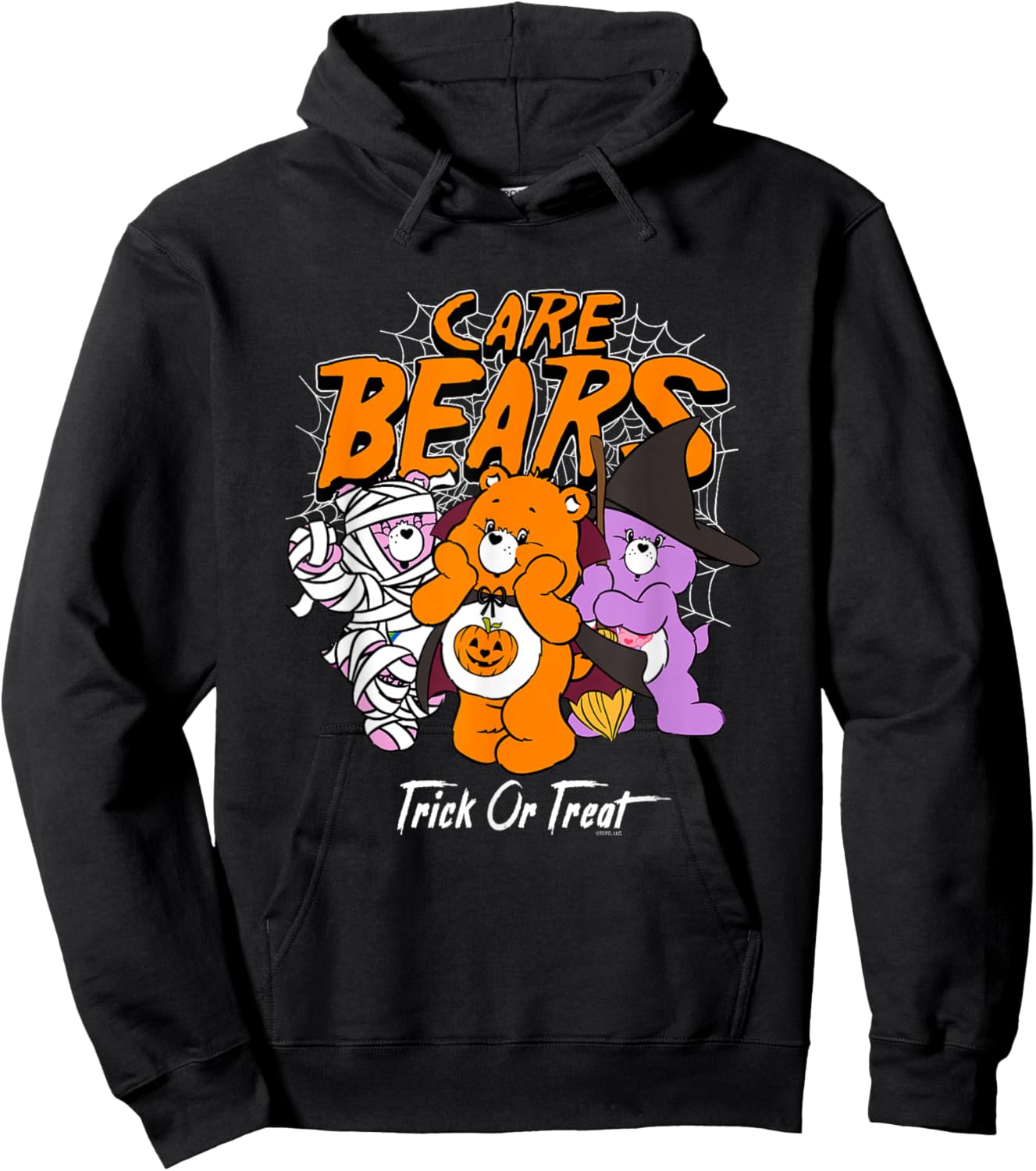 Care Bears Trick or Treat Costumed Bears Retro Cartoon Hoodie - Hoodie | Black