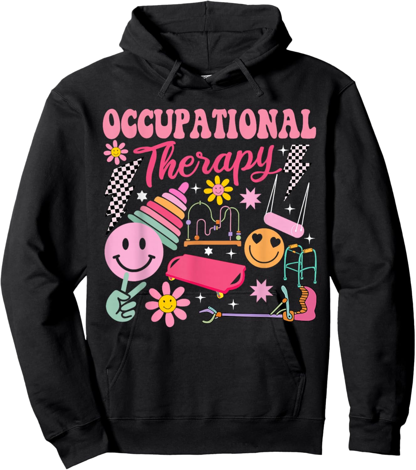 Occupational Therapy -OT Therapist OT Month Design idea Hoodie - Hoodie | Black