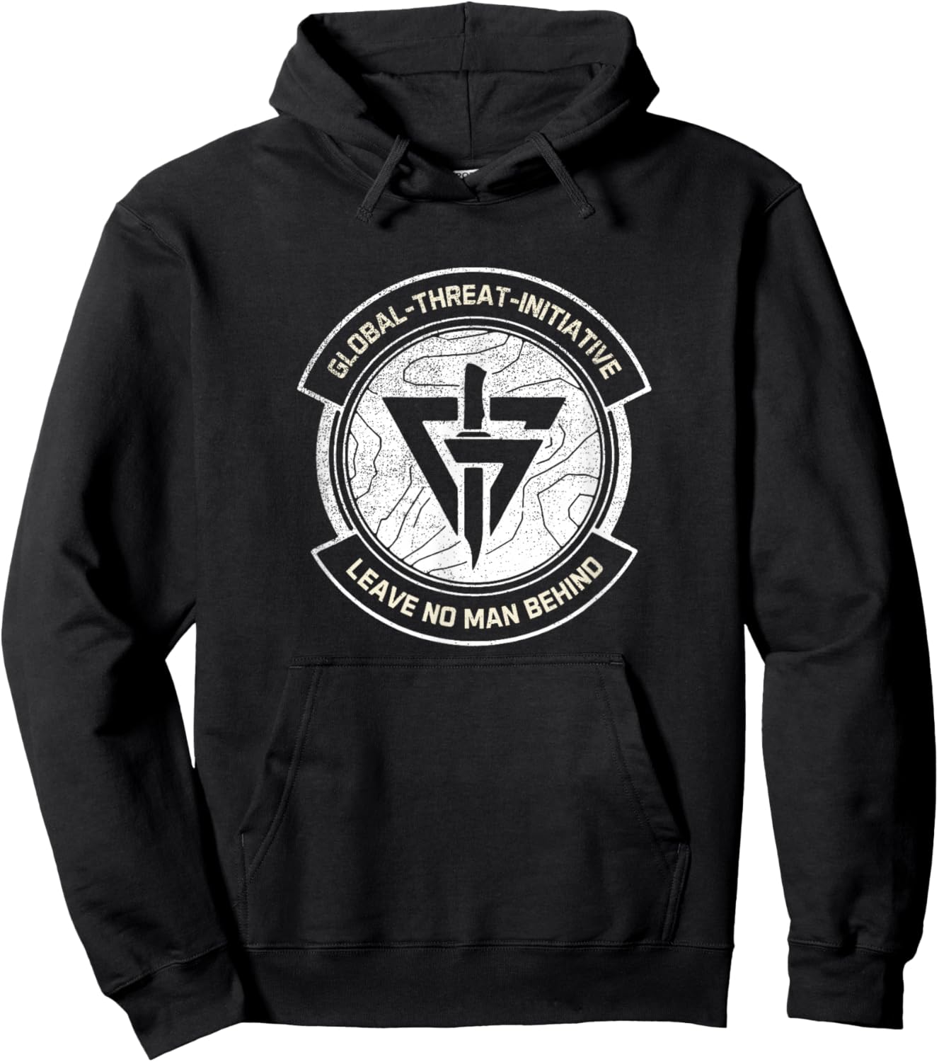 GTI Global Threat Initiative Force Badge Delta Game Hoodie - Hoodie | Black
