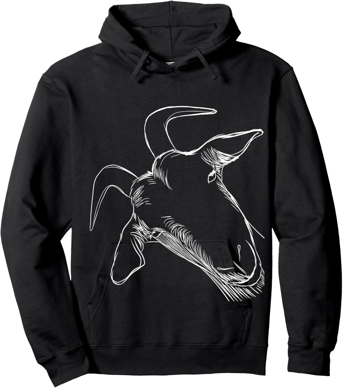 Funny Goat Hoodie - Hoodie | Black