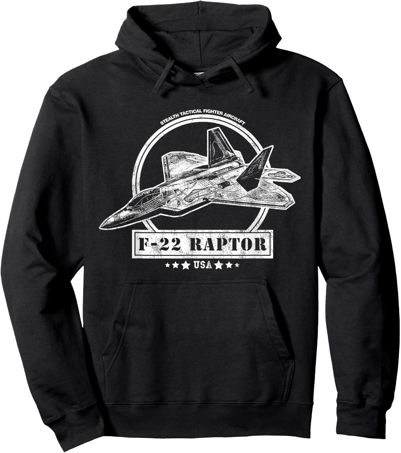 F-22 Raptor Aircraft Hoodie - Hoodie | Black