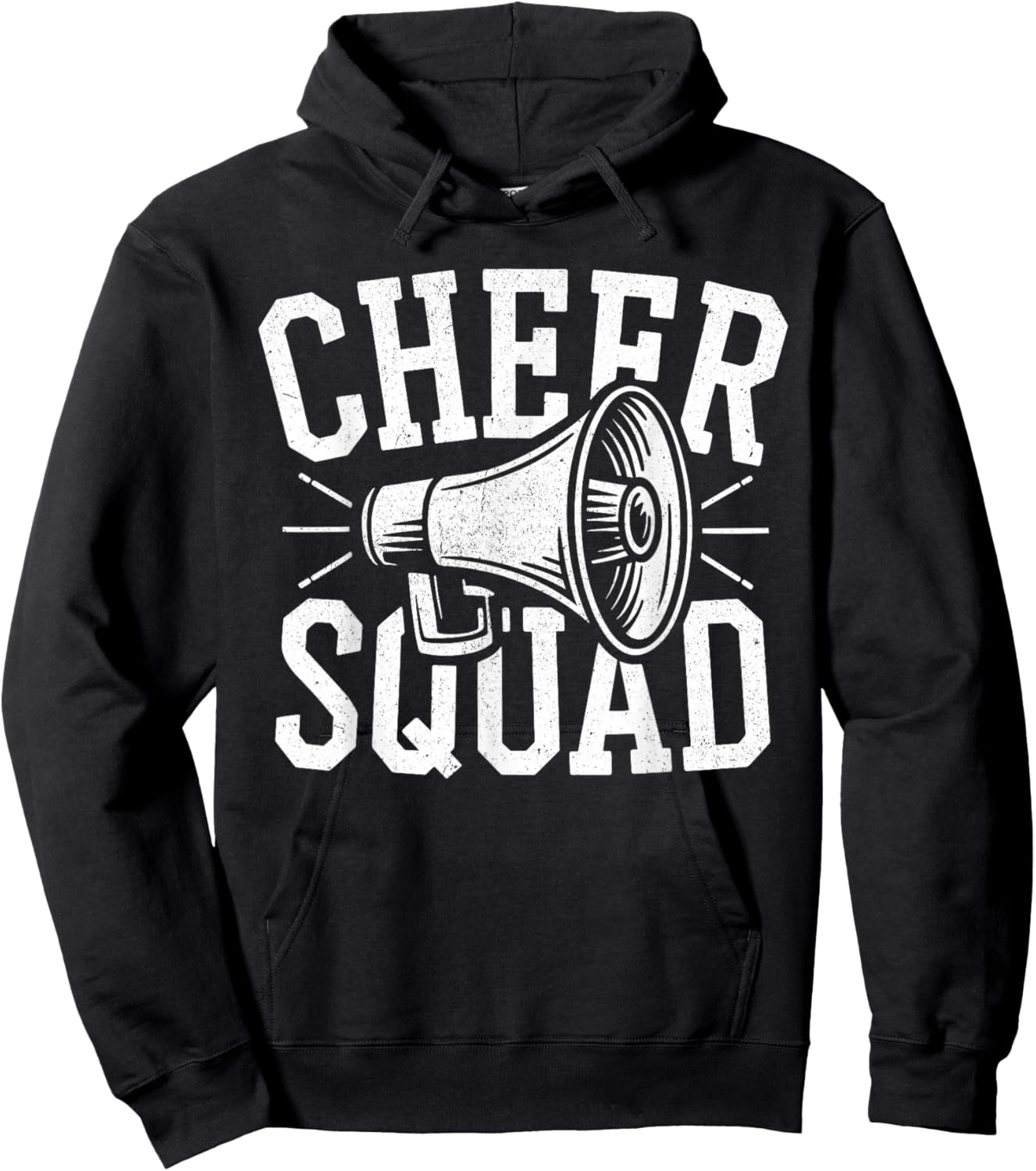Cheer Squad Shirt Cheerleading Men Women Cheerleader Team Hoodie - Hoodie | Black