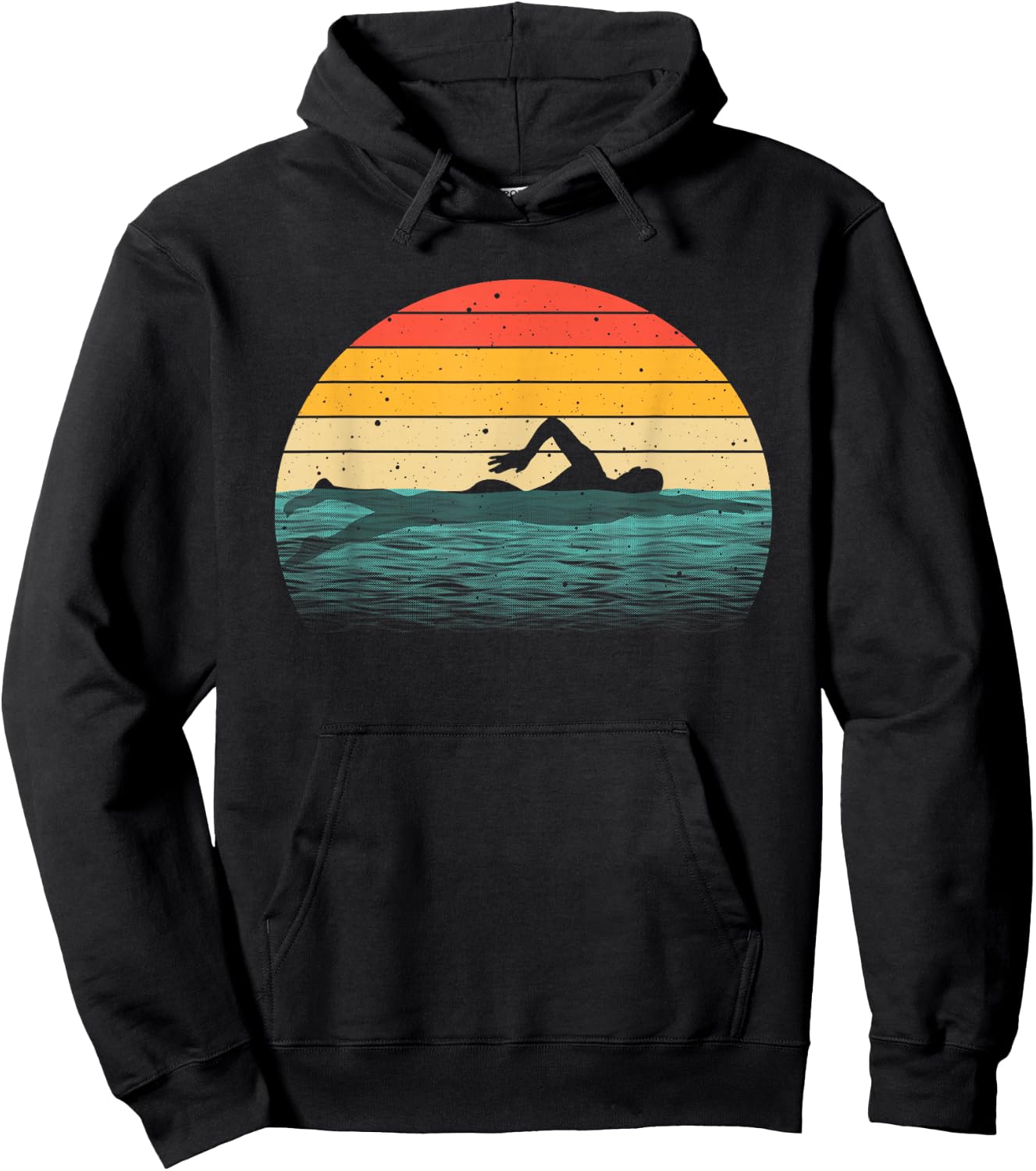 Swimming Gift Women Boys Girls Swimmer Swim Coach Hoodie - Hoodie | Black
