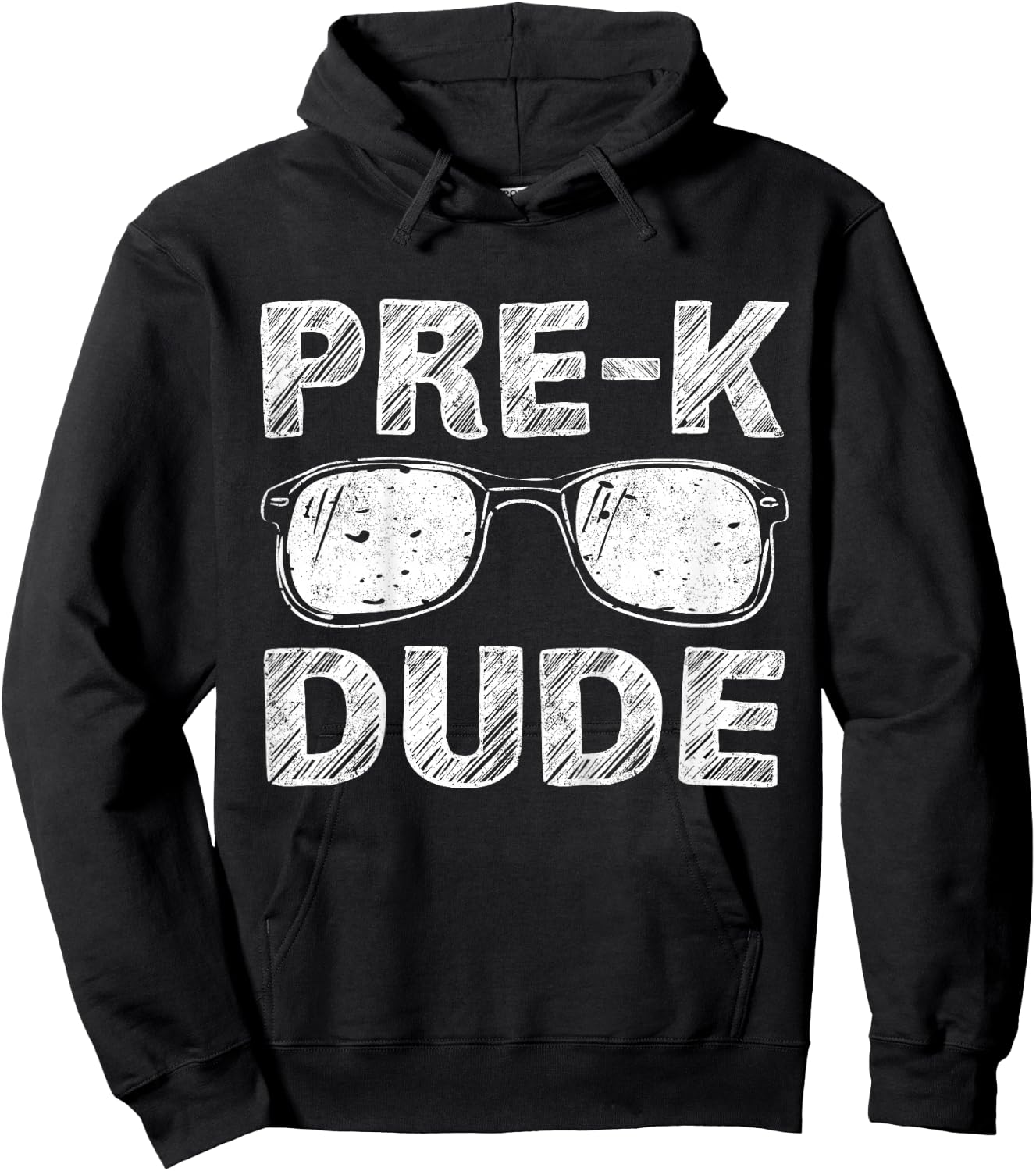 Pre-K Dude First Day of Preschool Gift Back to School Hoodie - Hoodie | Black