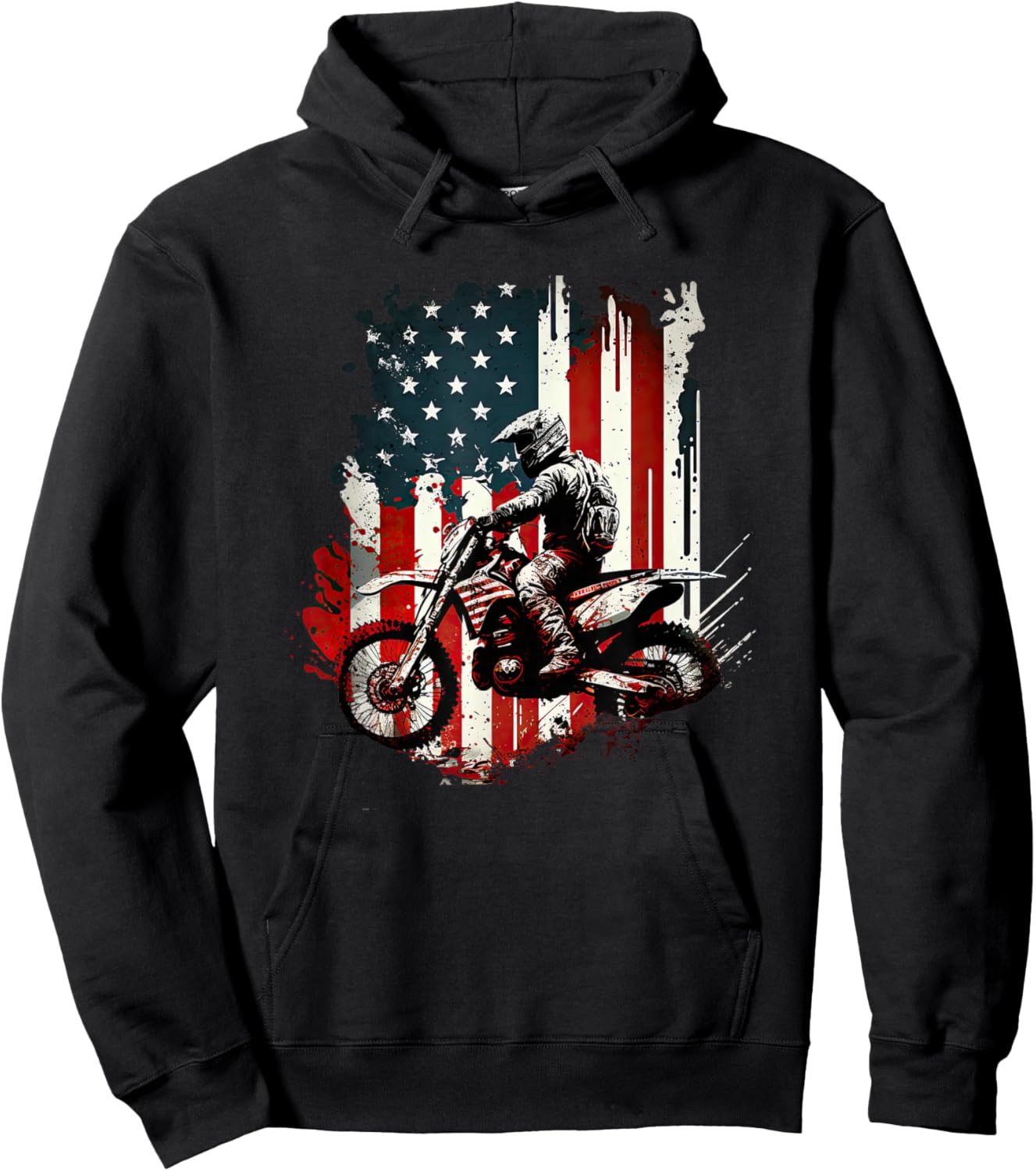 Motocross Supercross FMX Riders Dirt Bike Freestyle motocro Hoodie - Hoodie | Black