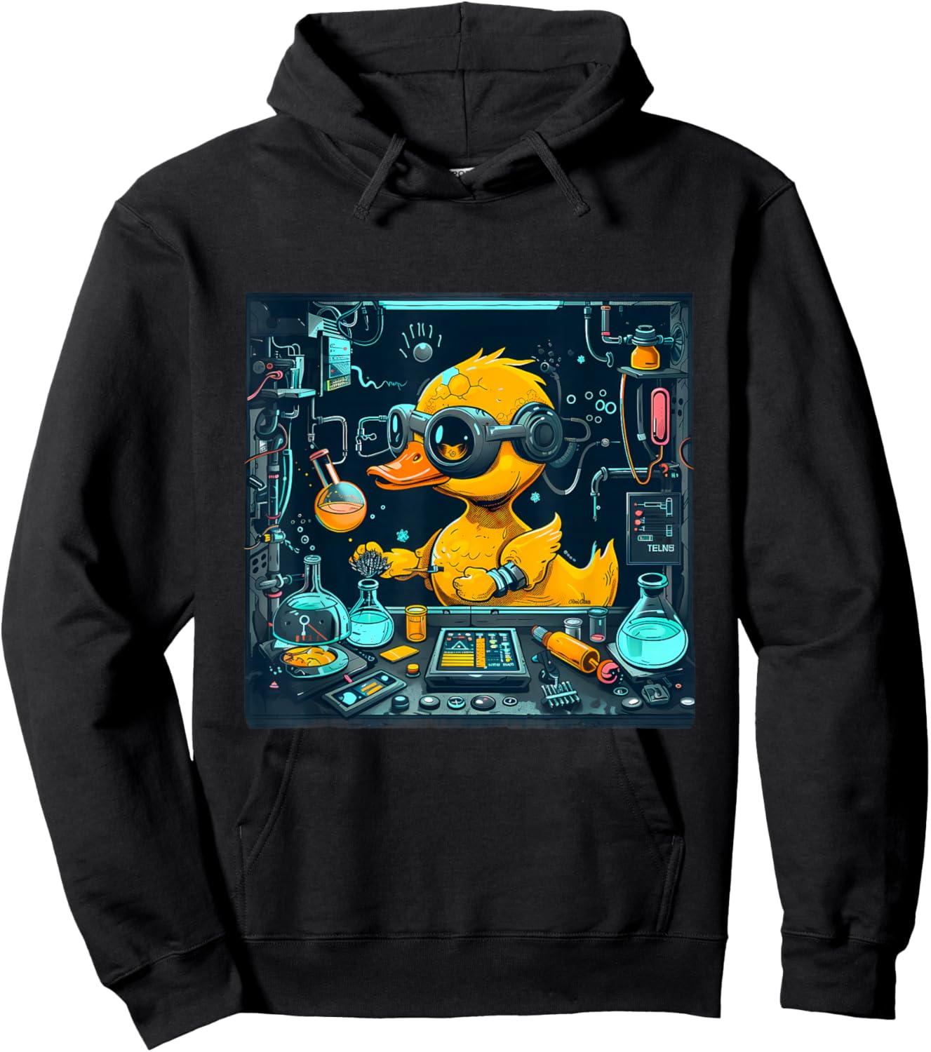 Rubber Duck Physics Chemists Teacher Science Rubber Duckie Hoodie - Hoodie | Black