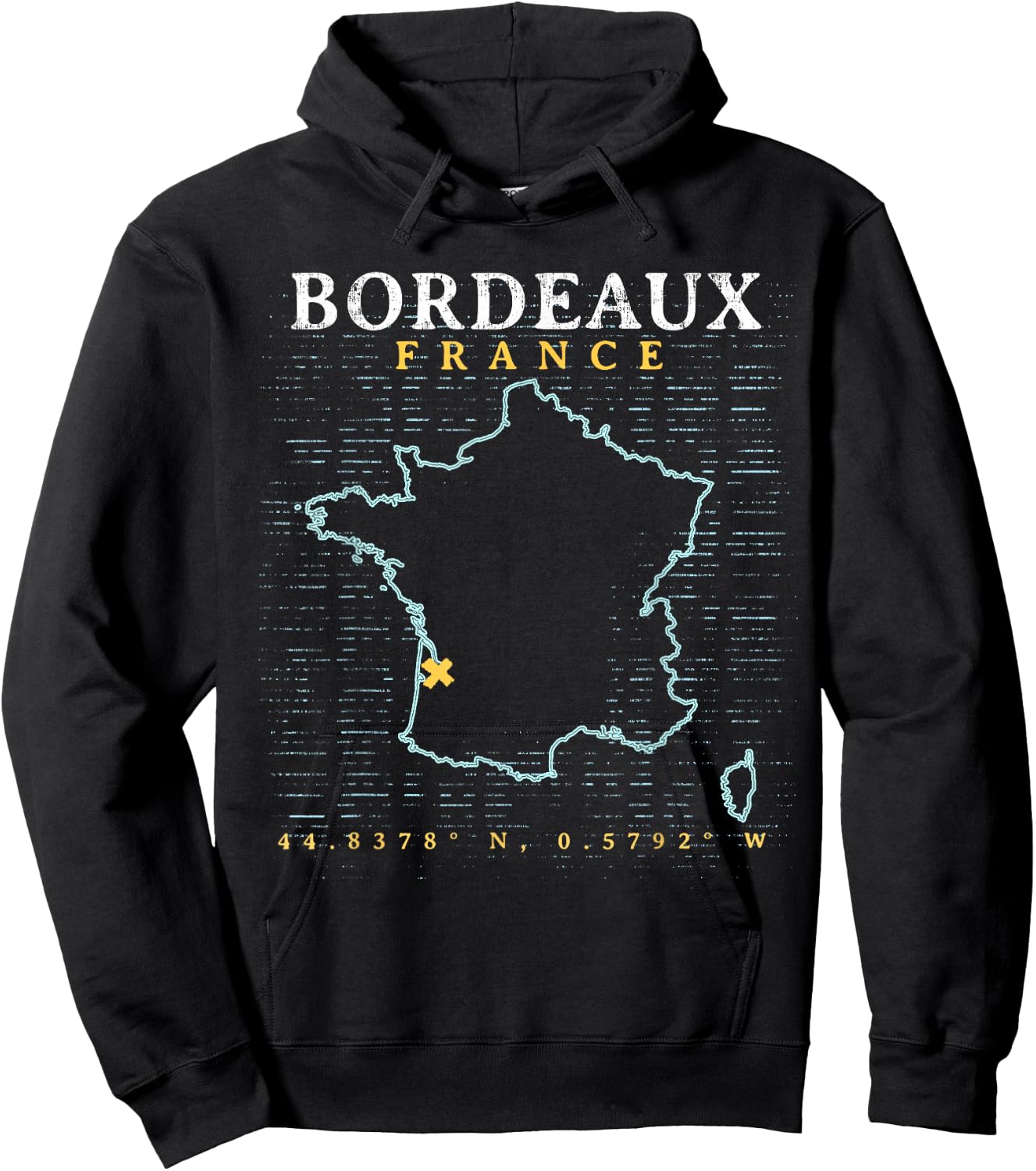 France Bordeaux Hoodie - Hoodie | Black