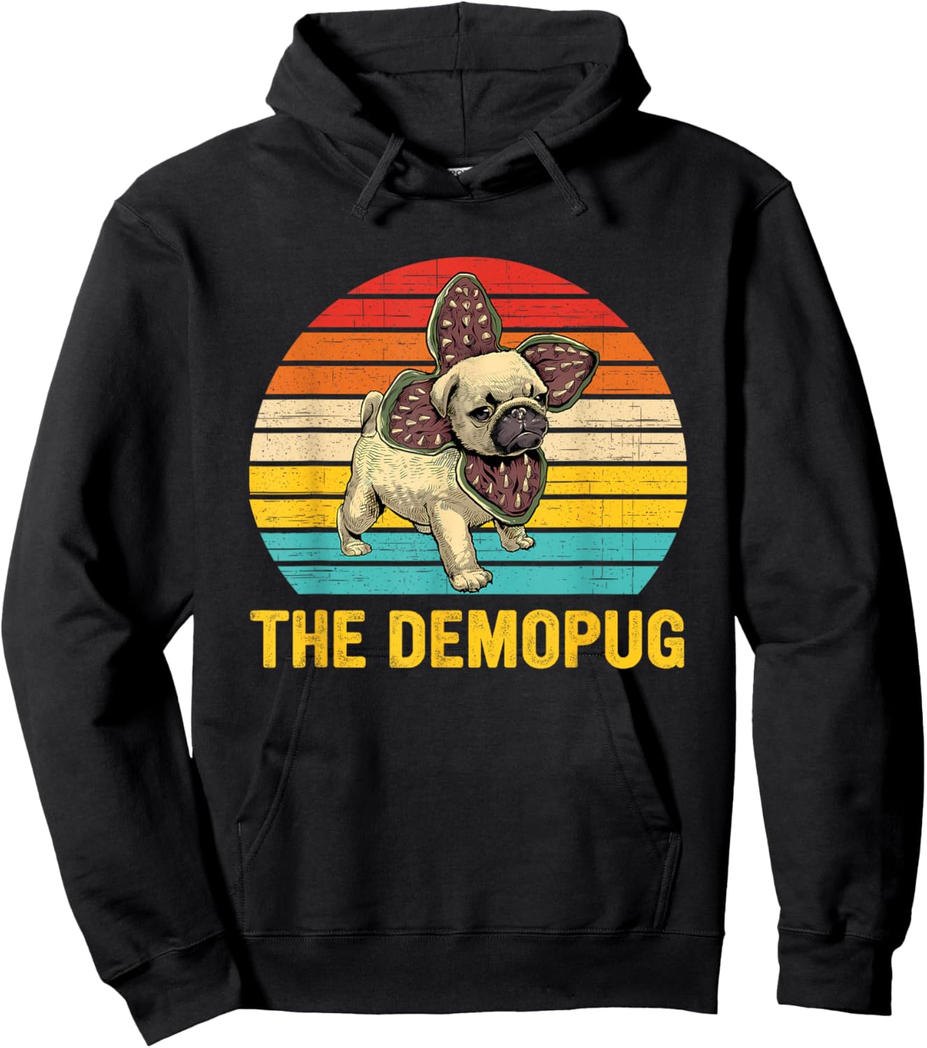 The Demopug Hoodie - Hoodie | Black