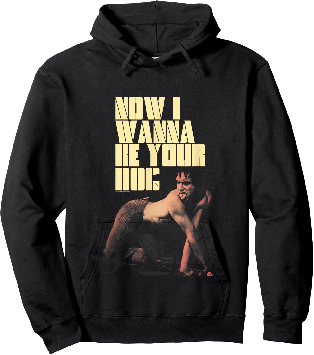 Iggy Pop Now I Wanna Be Your Dog Hoodie - Hoodie | Black