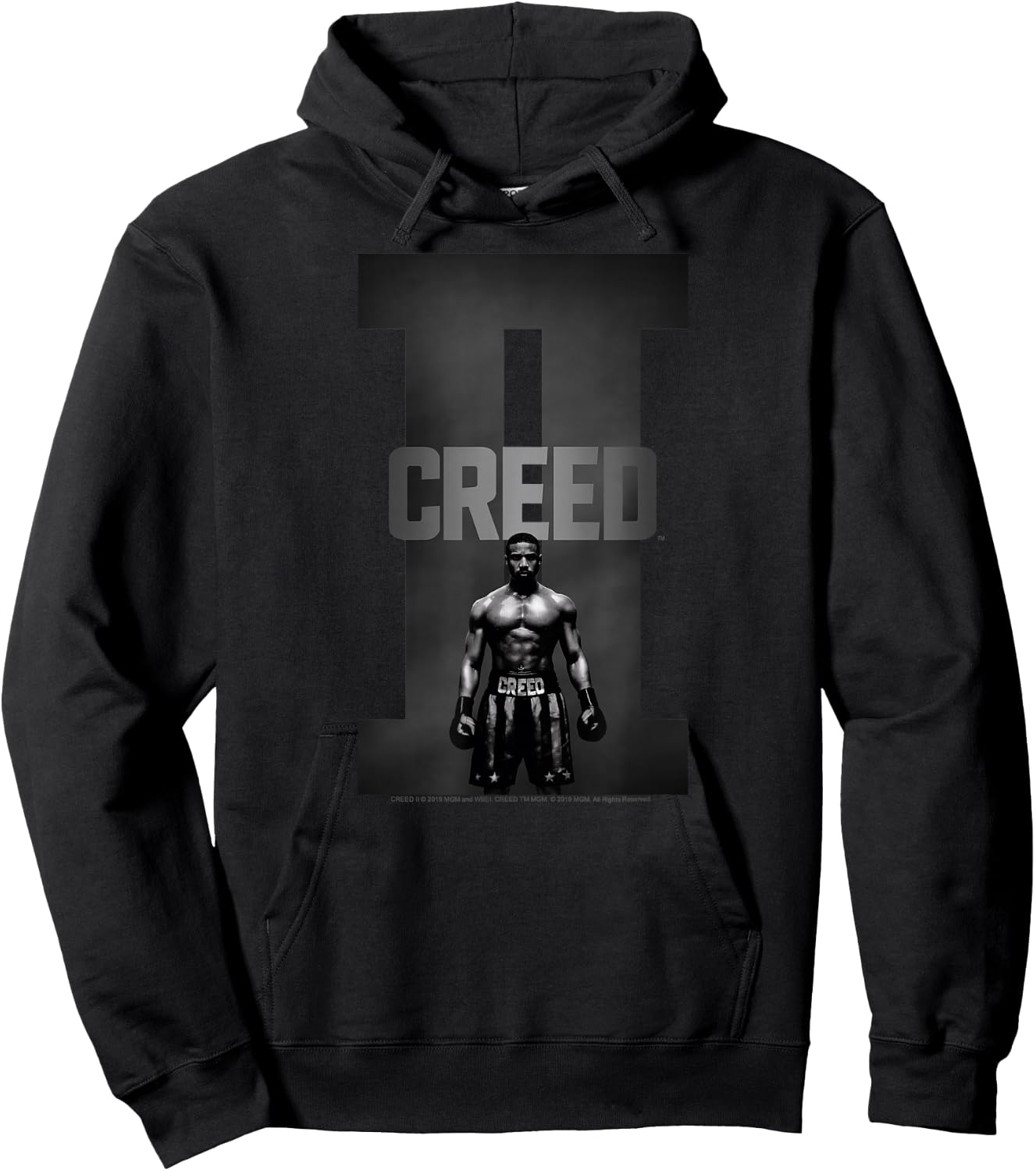 Creed 2 Movie Poster Hoodie - Hoodie | Black