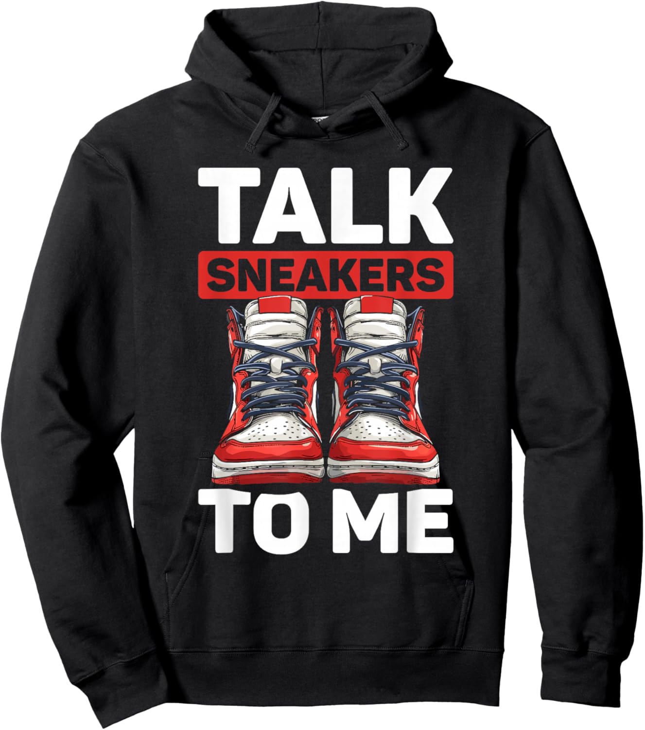 Street Style Shoes - Streetwear Grails Sneaker Head Hoodie - Hoodie | Black
