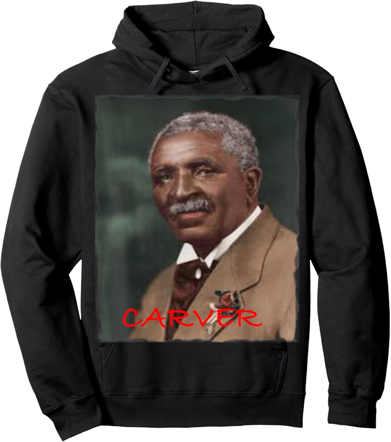 George Washington Carver , Small, Black Hoodie - Hoodie | Black
