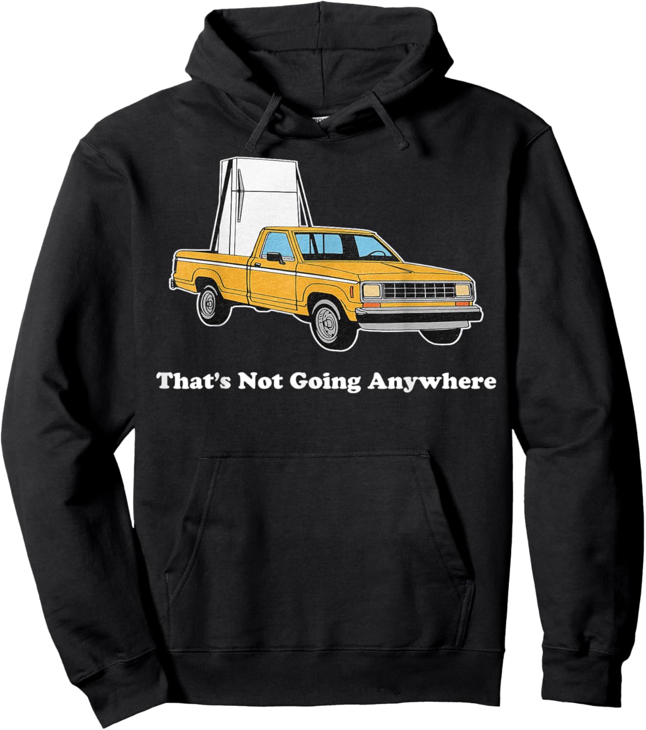 That's Not Going Anywhere Hoodie - Hoodie | Black