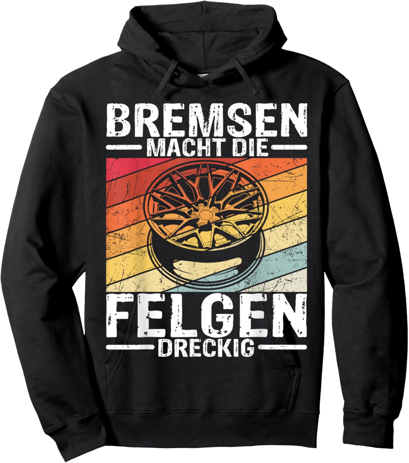 Auto Autosport Bremsen Tuning Fan KFZ Motorsport Geschenk Hoodie - Hoodie | Black