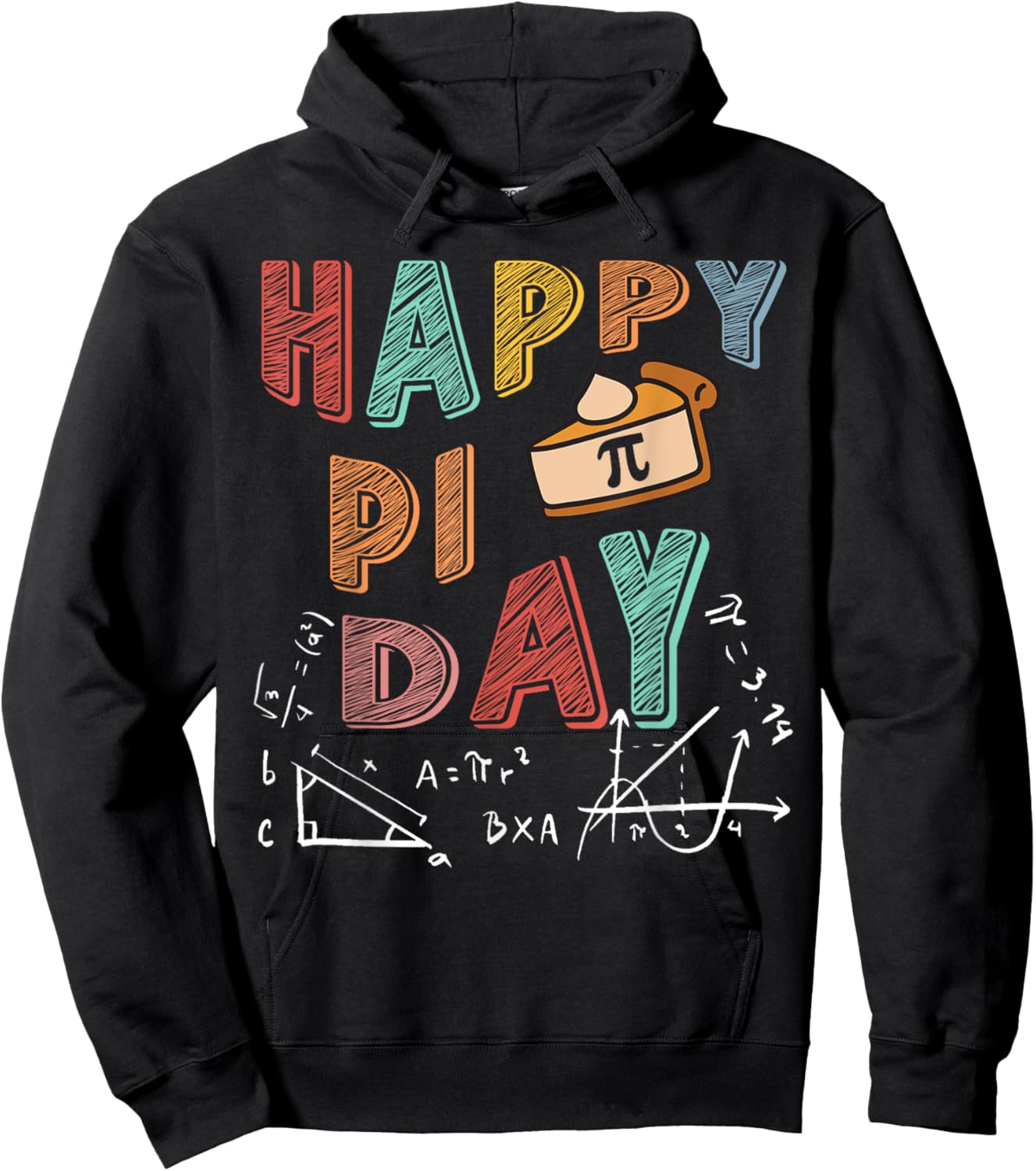 3.14 PI Day Pie Day Pi Symbol For Math Lovers and Kids Hoodie - Hoodie | Black