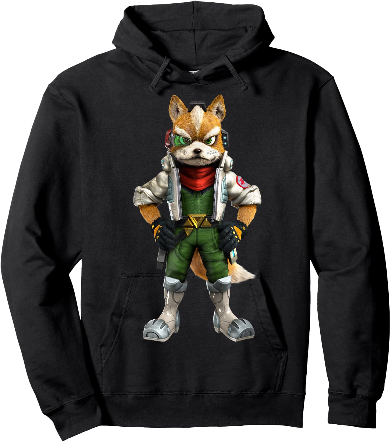 Star Fox Fox McCloud 3D Poster Hoodie - Hoodie | Black