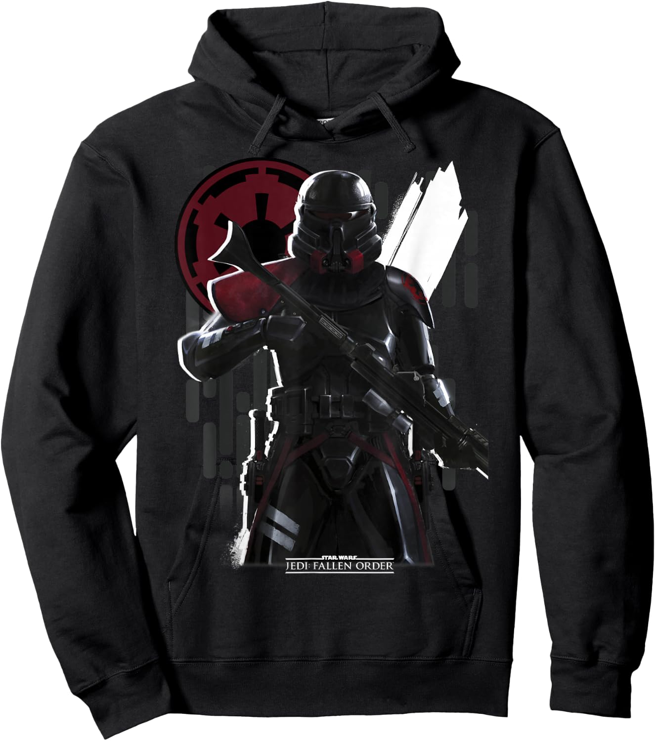 Star Wars Jedi Fallen Order Purge Trooper Dark Poster Hoodie - Hoodie | Black