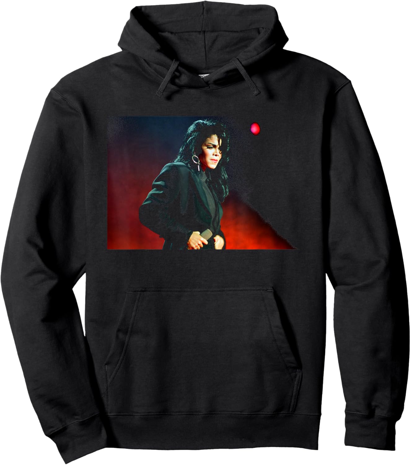 Janet Jackson Live Rhythm Nation World Tour Escapade 1990 Hoodie - Hoodie | Black