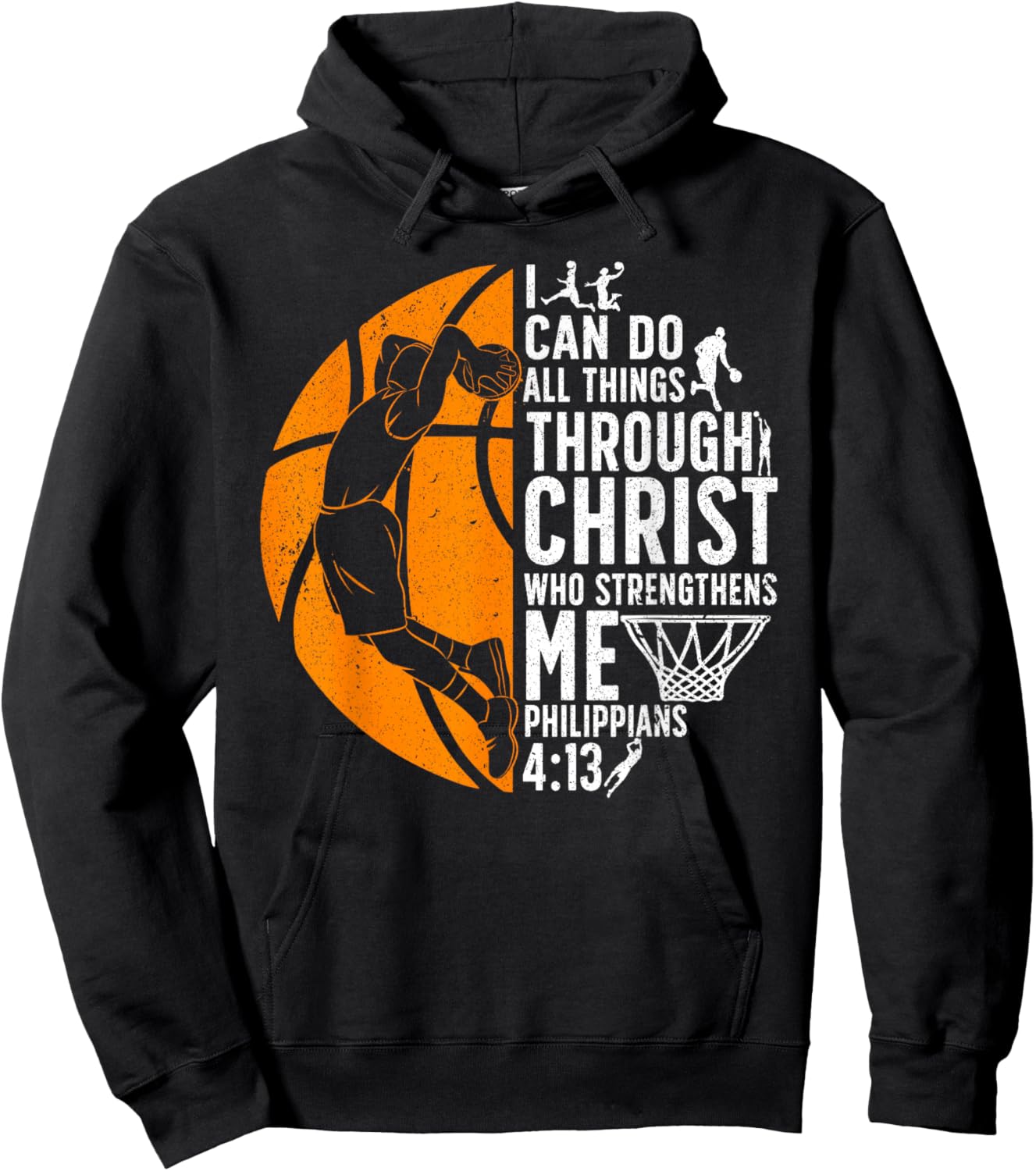 Cool Basketball Women Sport Game Basketball Player Hoodie - Hoodie | Black