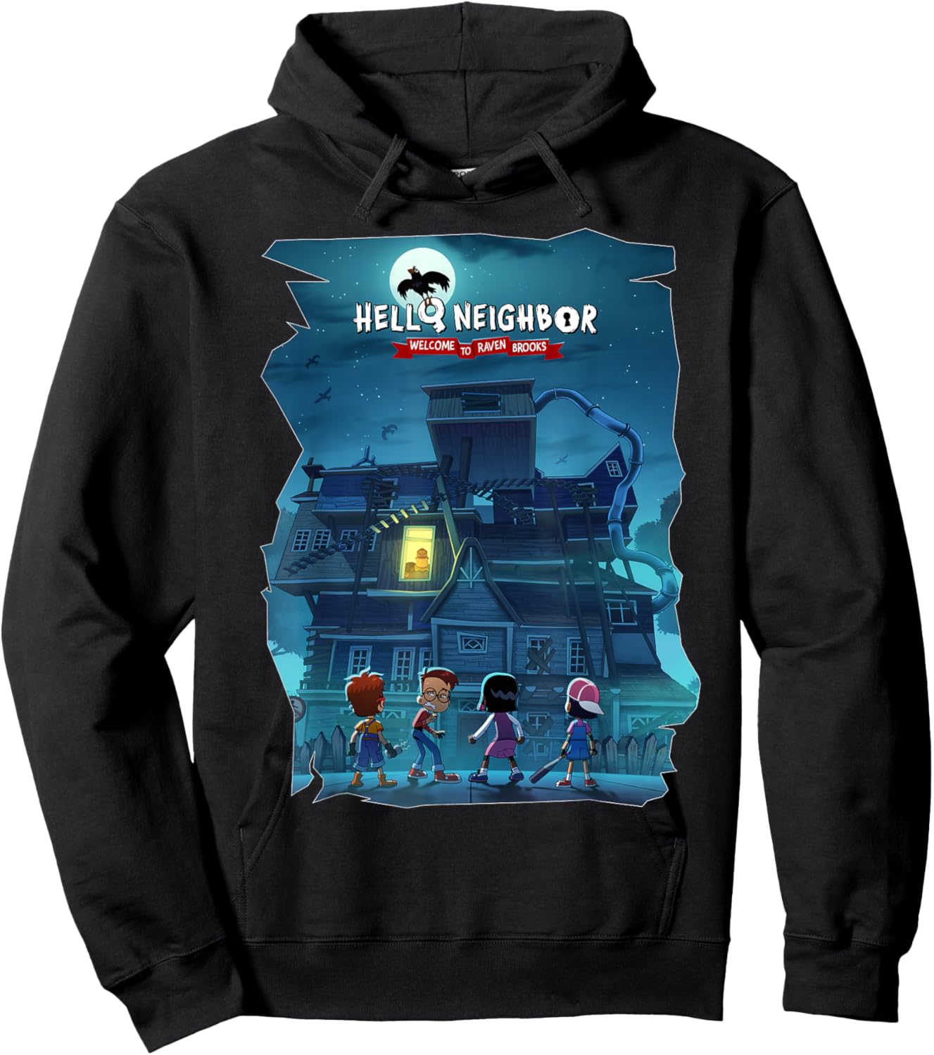 Hello Neighbor - Game Related Designs Hoodie - Hoodie | Black
