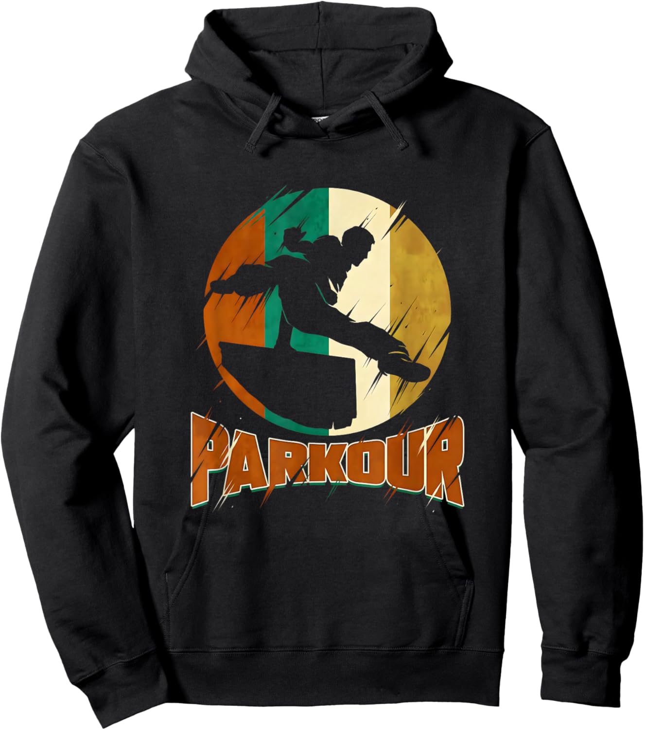 Love parkour boys Shirt parkour Lovers and girls Hoodie - Hoodie | Black