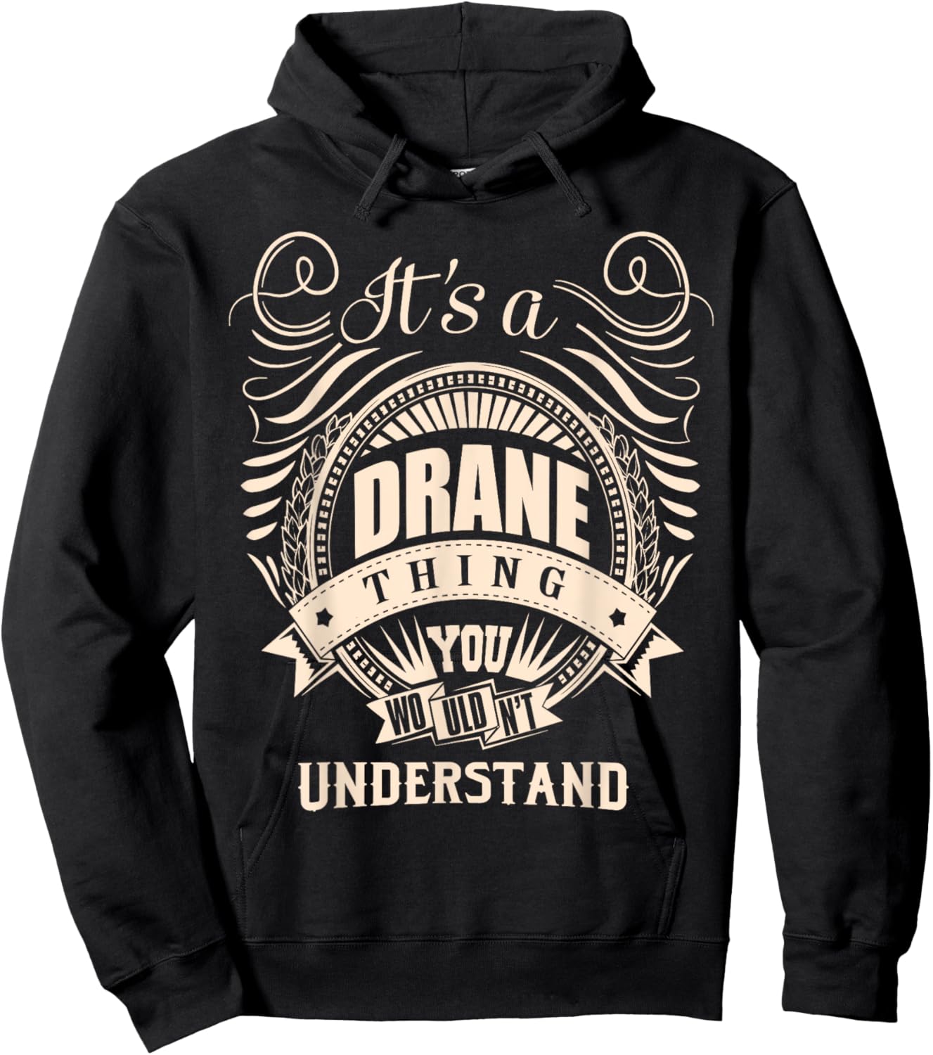 It is a DRANE Thing Hoodie - Hoodie | Black