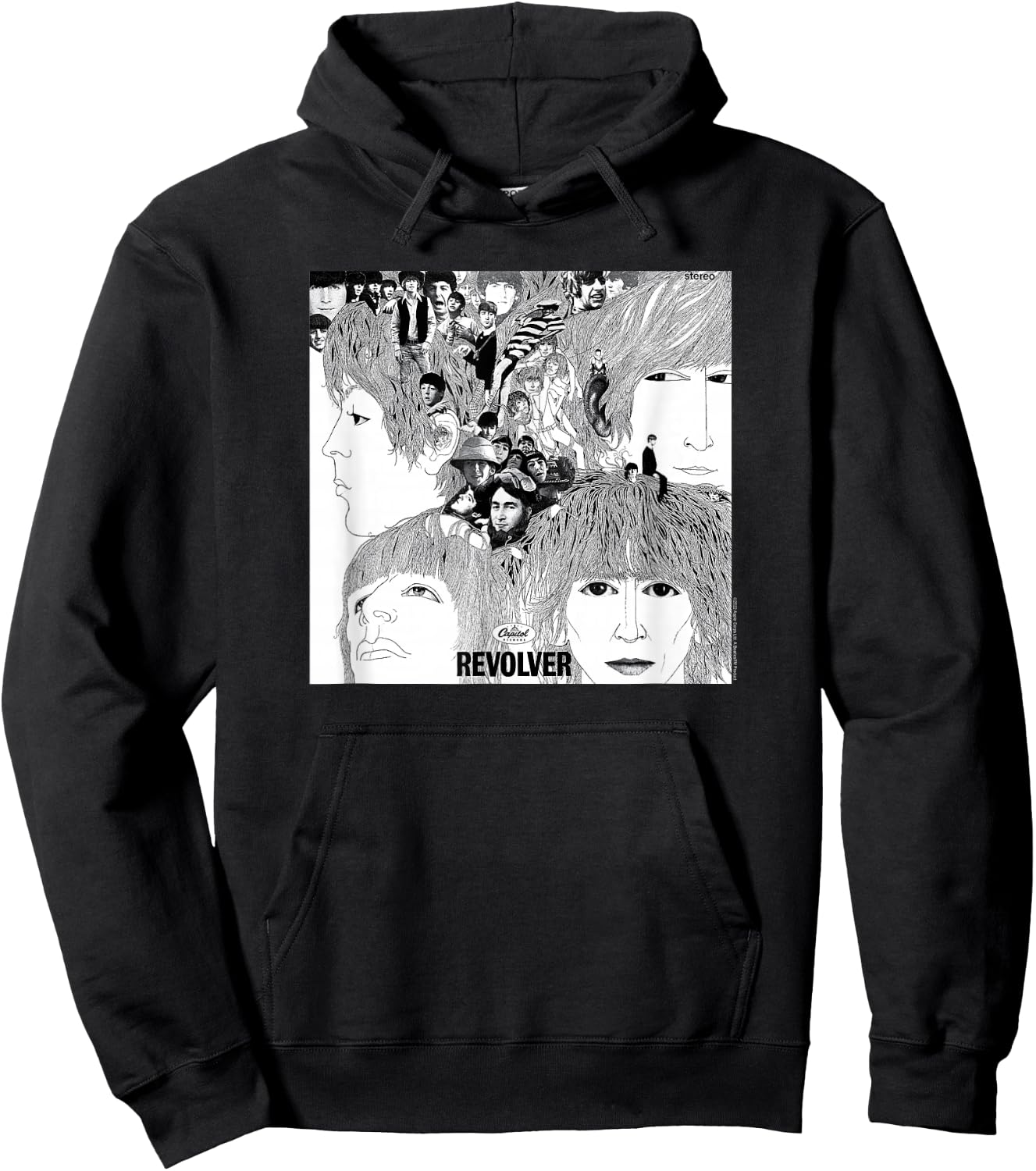 The Beatles Revolver Hoodie - Hoodie | Black