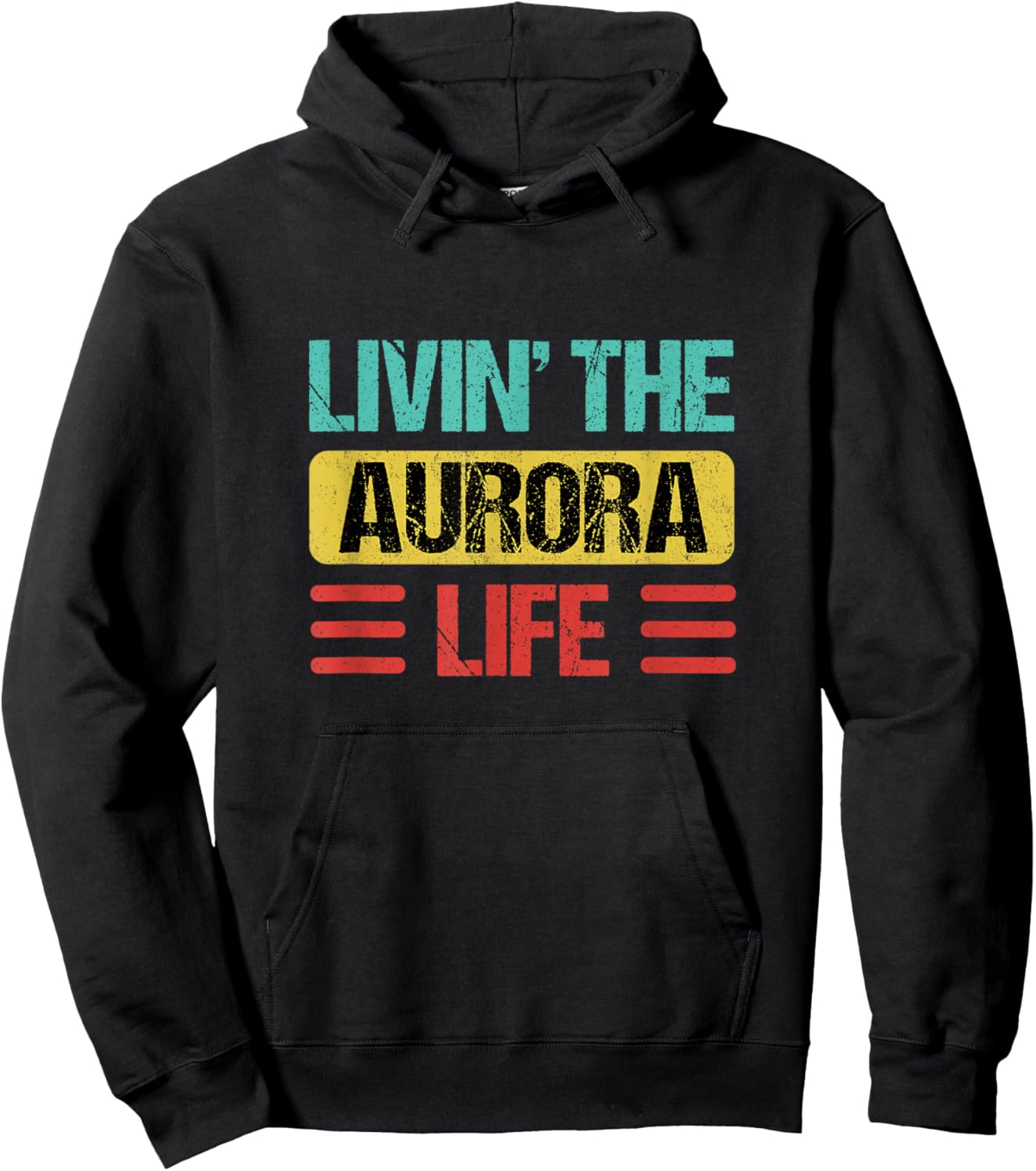 Aurora Name Hoodie - Hoodie | Black