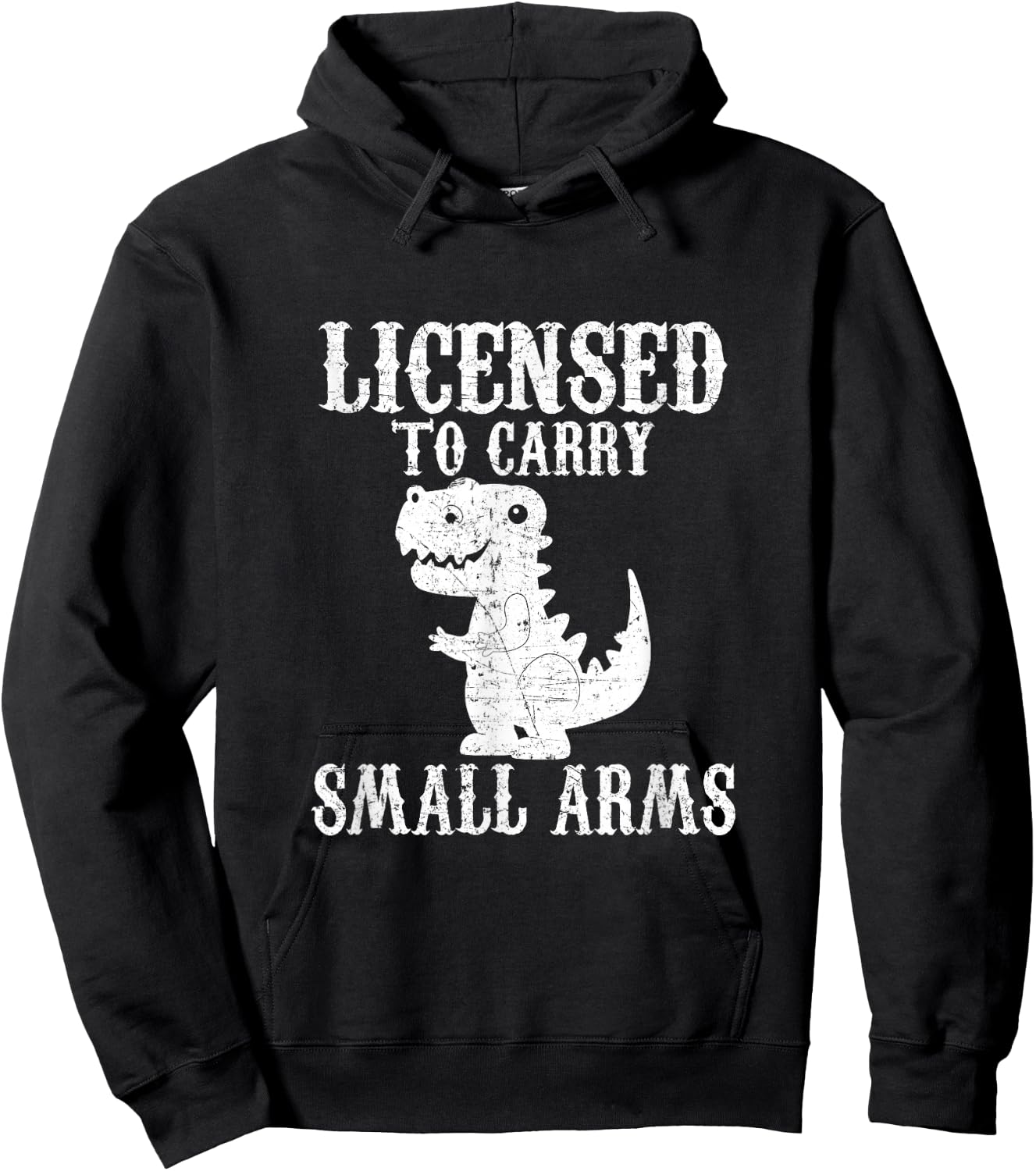 Shooter Cannon Rifle Bullet Licensed to Carry Small Arms Hoodie - Hoodie | Black