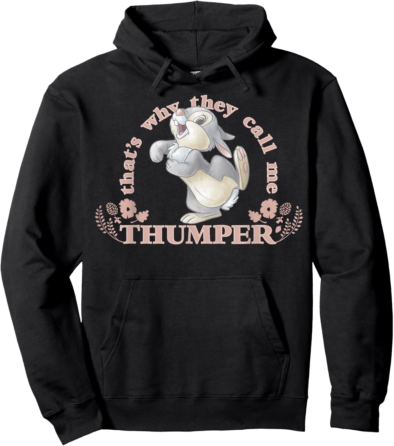 Disney Bambi That's Why They Call Me Thumper Small Hoodie - Hoodie | Black