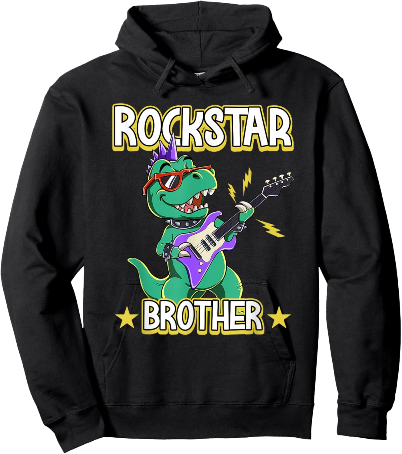 Rockstar Brother Hoodie - Hoodie | Black