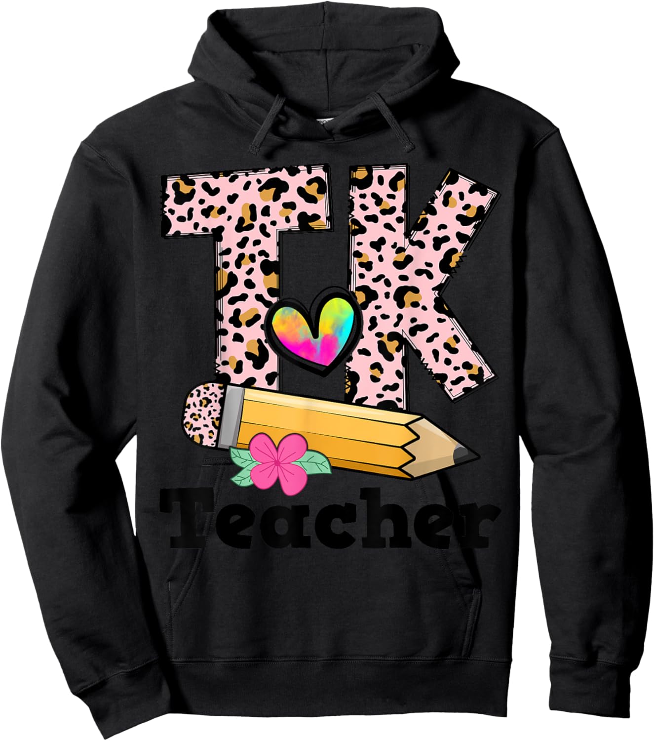 Tk Teacher Appreciation Transitional Kindergarten Women Hoodie - Hoodie | Black