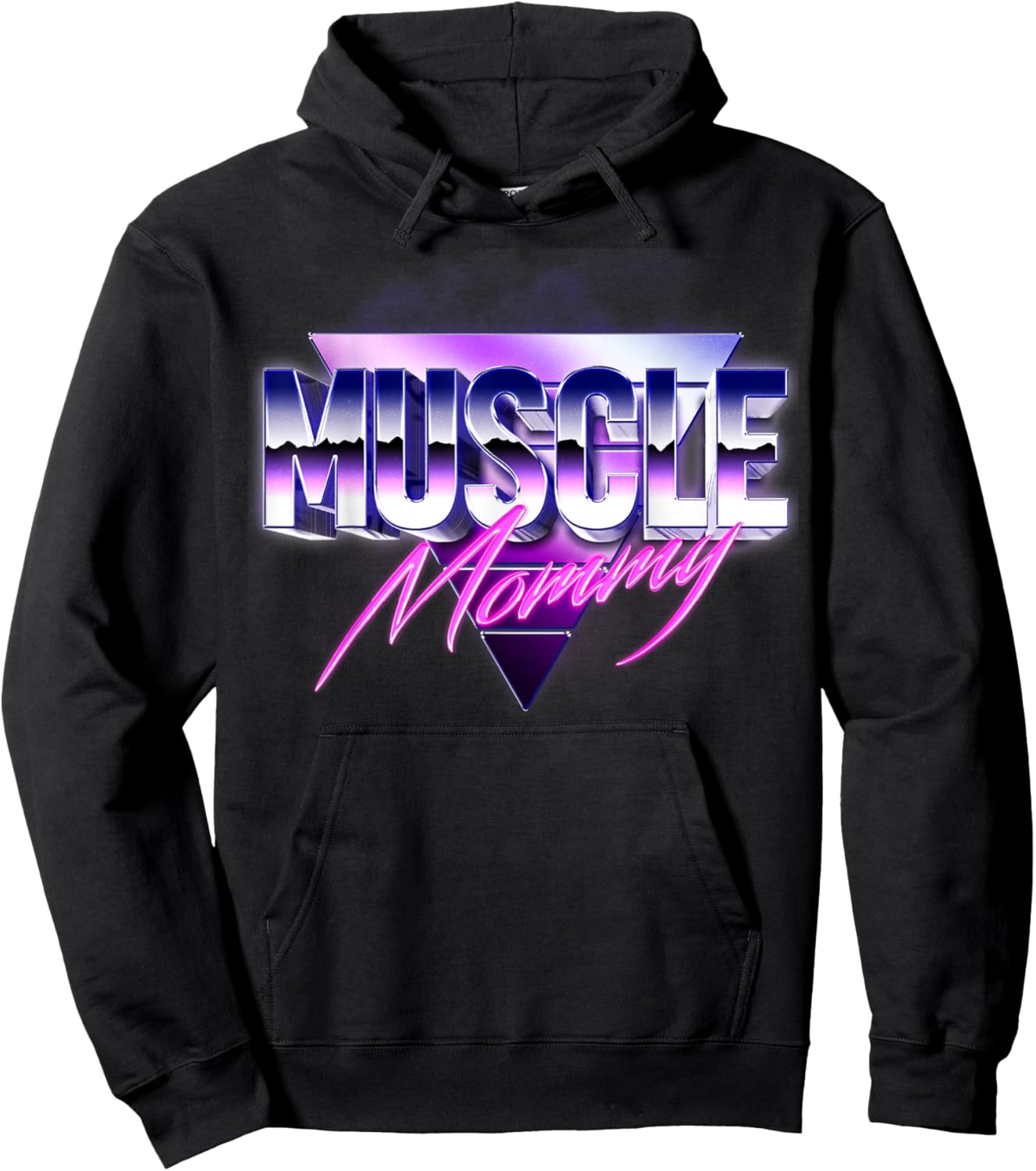 Muscle Mommy - Gym Weightlifting Fitness Bodybuilding Hoodie - Hoodie | Black