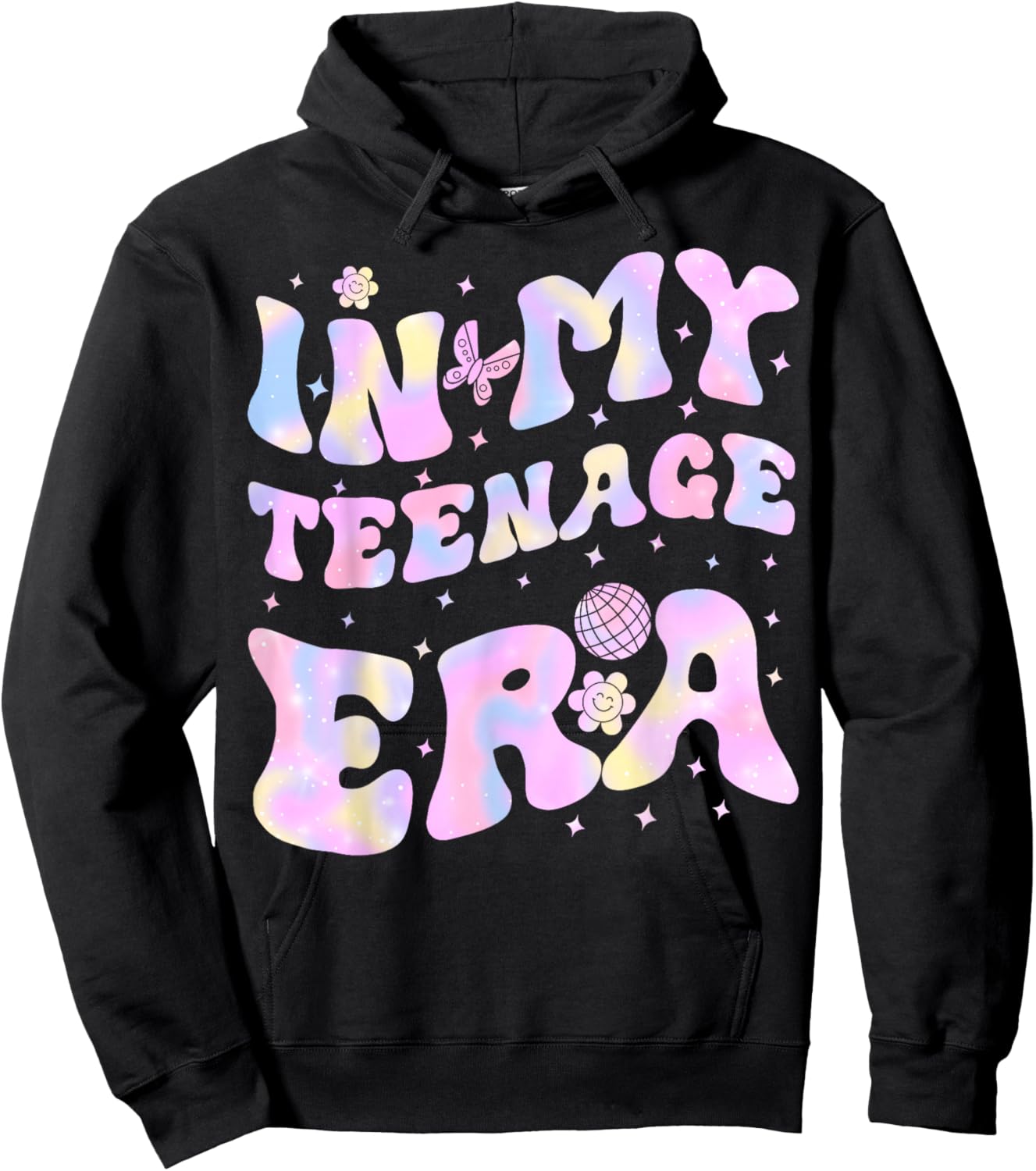 In My Teenage Era - 13th Birthday Hoodie - Hoodie | Black