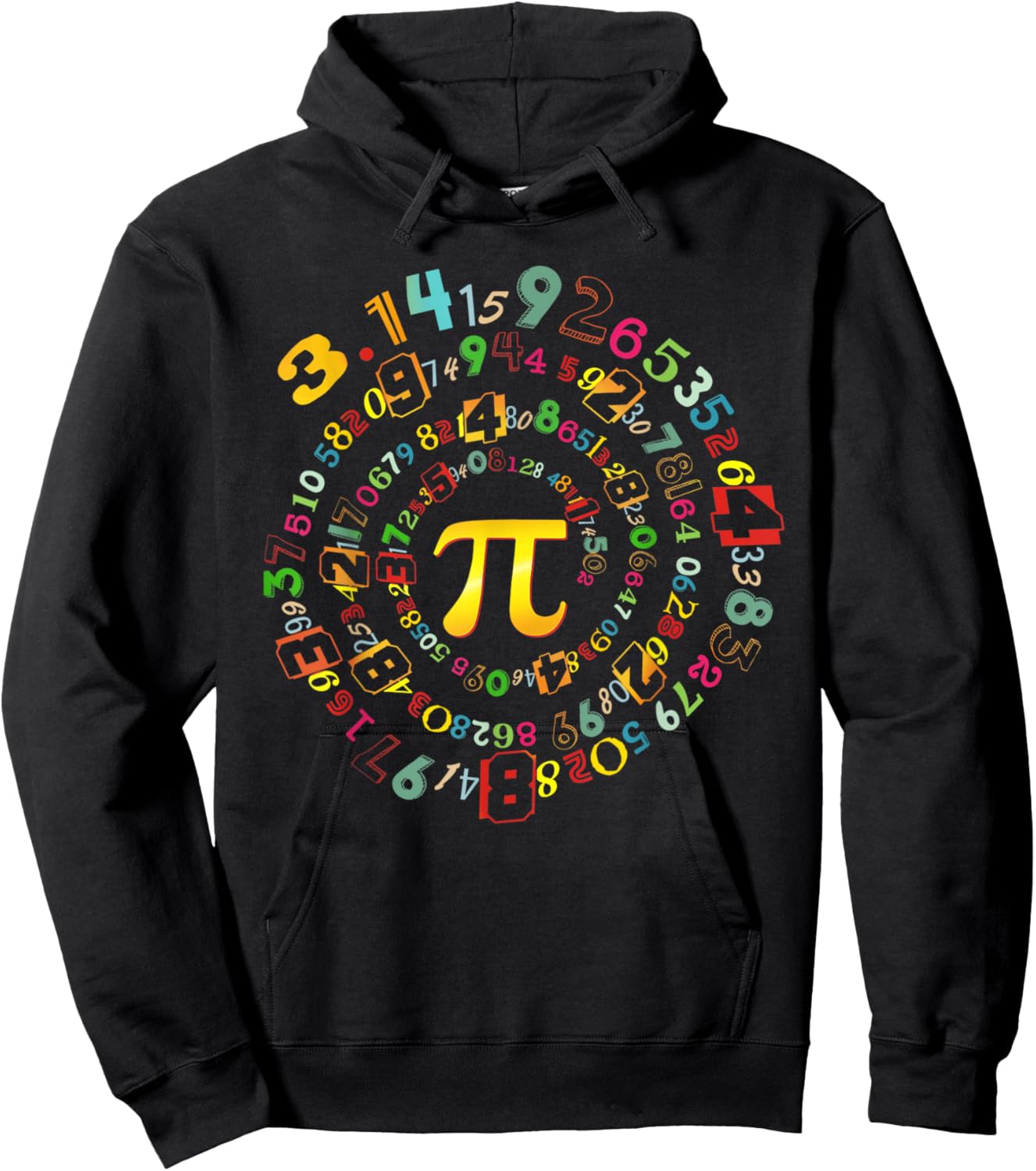 Pi 314 Math Pi Lovers Boy Girl Toddler Mathematic Pi Number Hoodie - Hoodie | Black