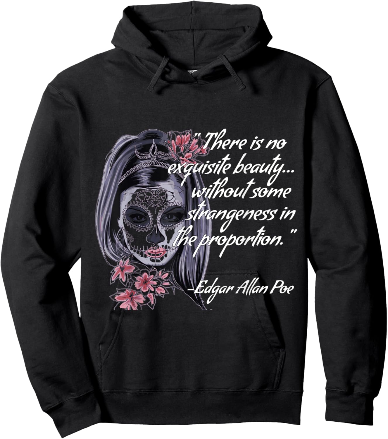 There is no exquisite beauty without some strangeness Hoodie - Hoodie | Black