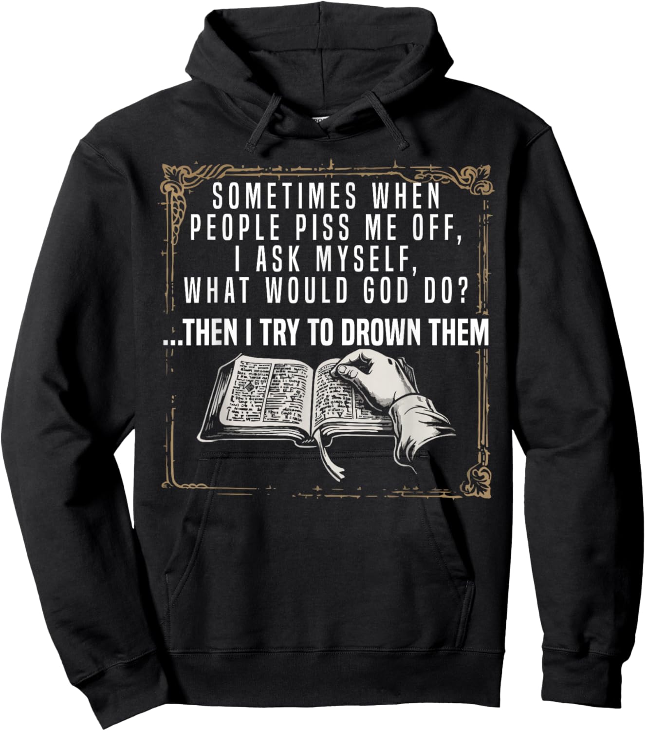 Atheism Anti-Religion Agnostic Freethinker Atheist Hoodie - Hoodie | Black