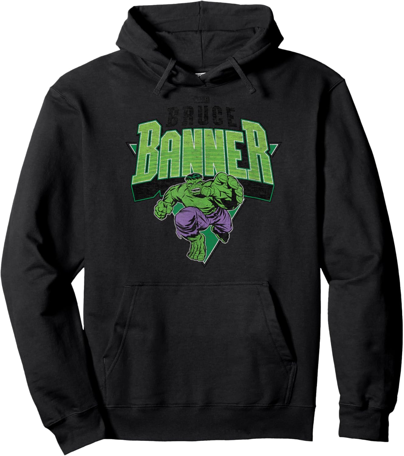 Hulk - Bruce Banner Collegiate Hoodie - Hoodie | Black
