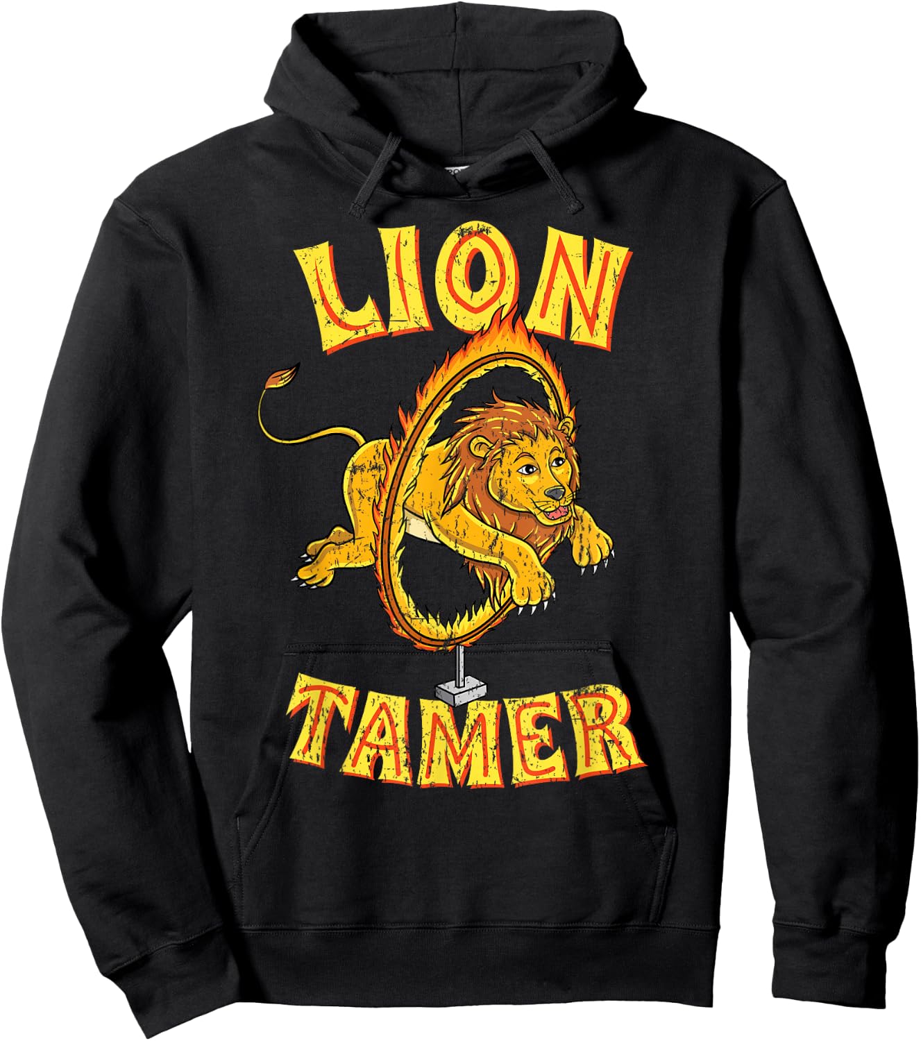 Lion Tamer Circus Themed Party Hoodie - Hoodie | Black