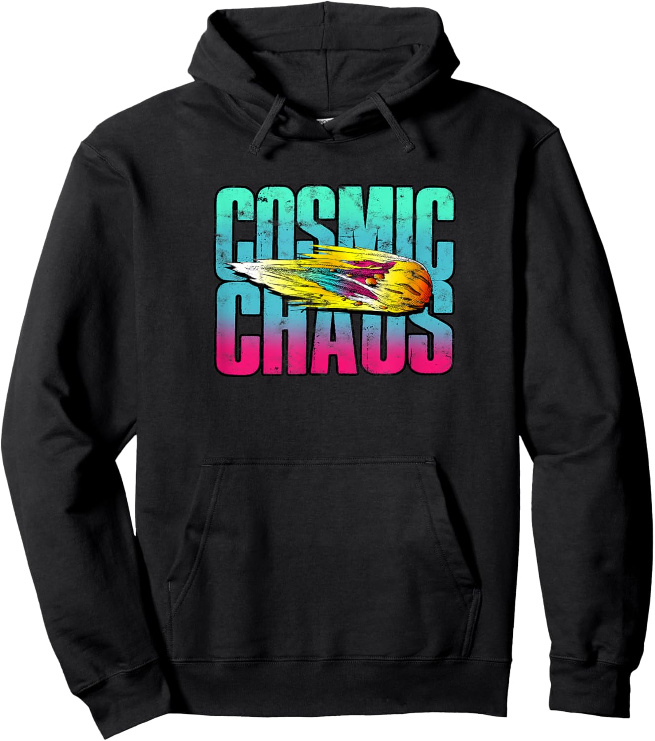 Cosmic Chaos - Space Hoodie - Hoodie | Black