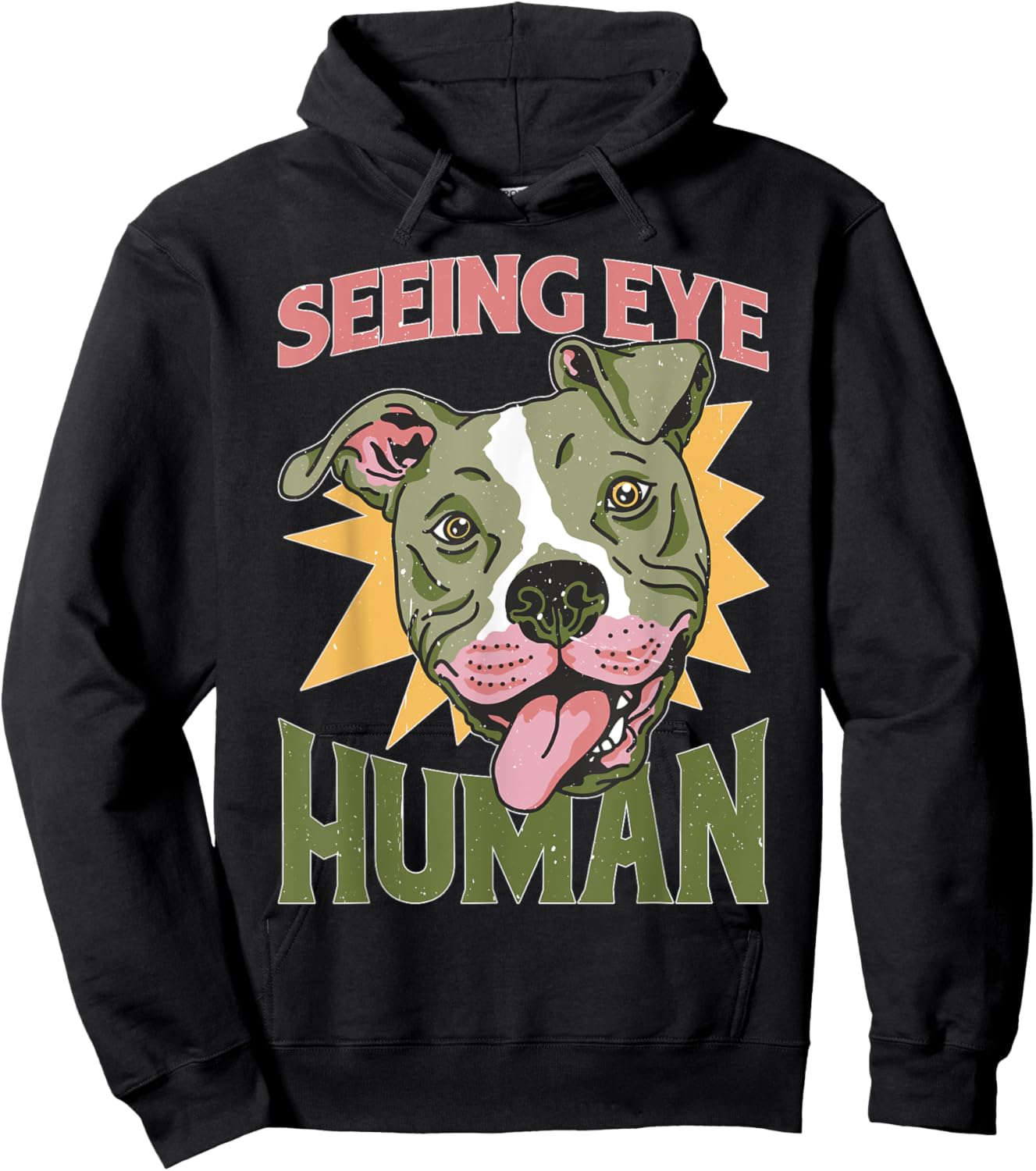 Seeing Eye Human -_ Hoodie - Hoodie | Black