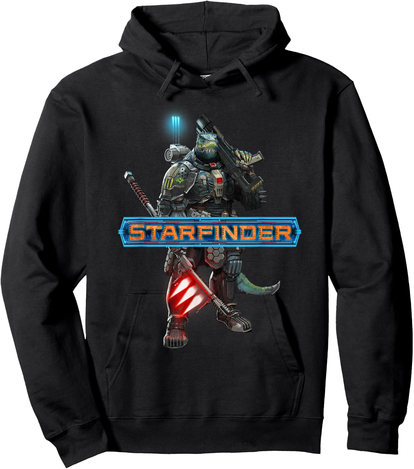 Starfinder: Obozaya the Soldier Hoodie - Hoodie | Black