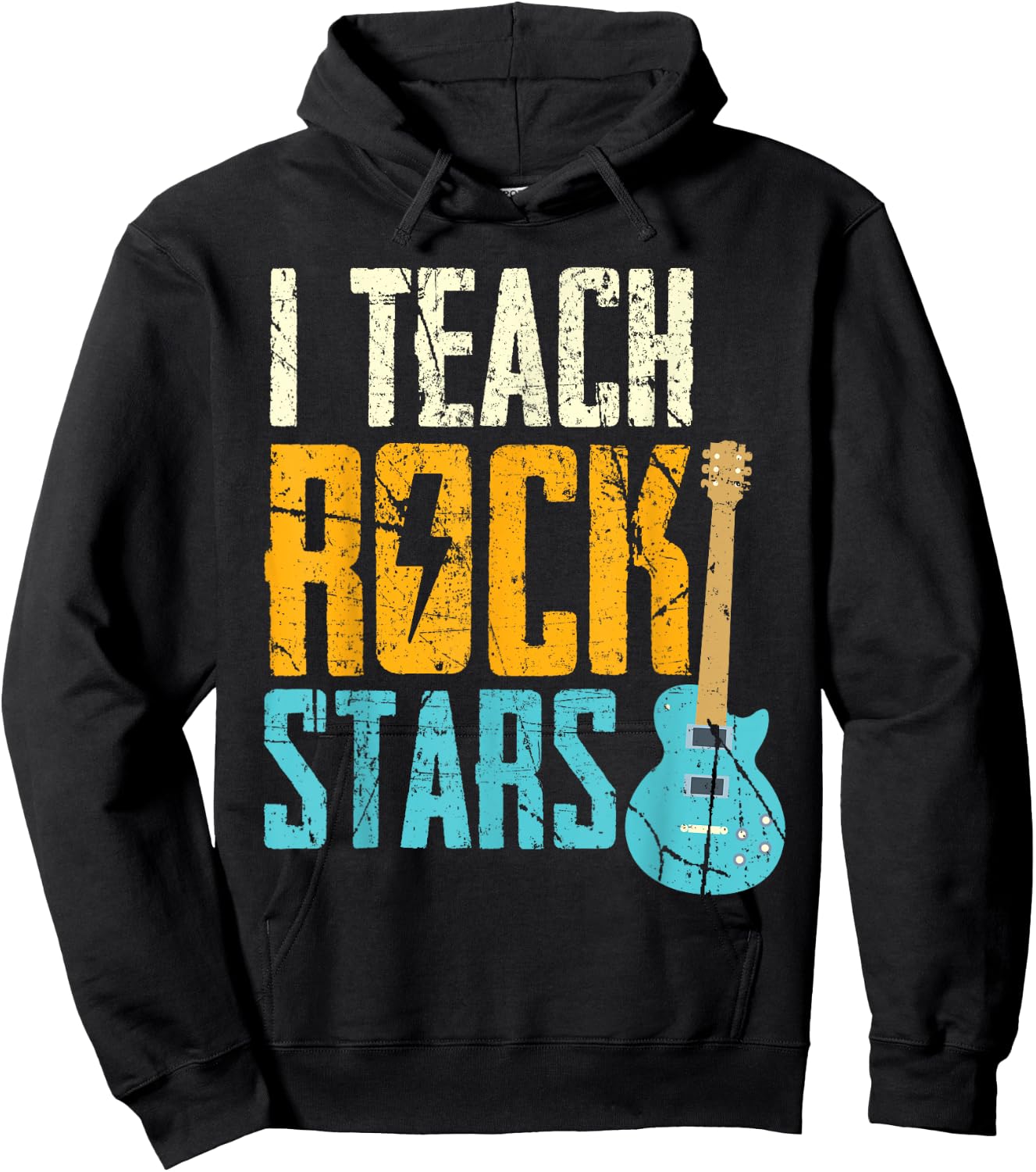 Teaching rock stars / Rock'n roll music teacher Men Women Hoodie - Hoodie | Black
