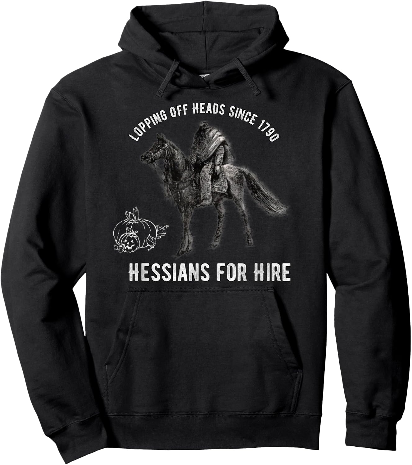 Hessians For Hire Headless Horseman Hoodie - Hoodie | Black