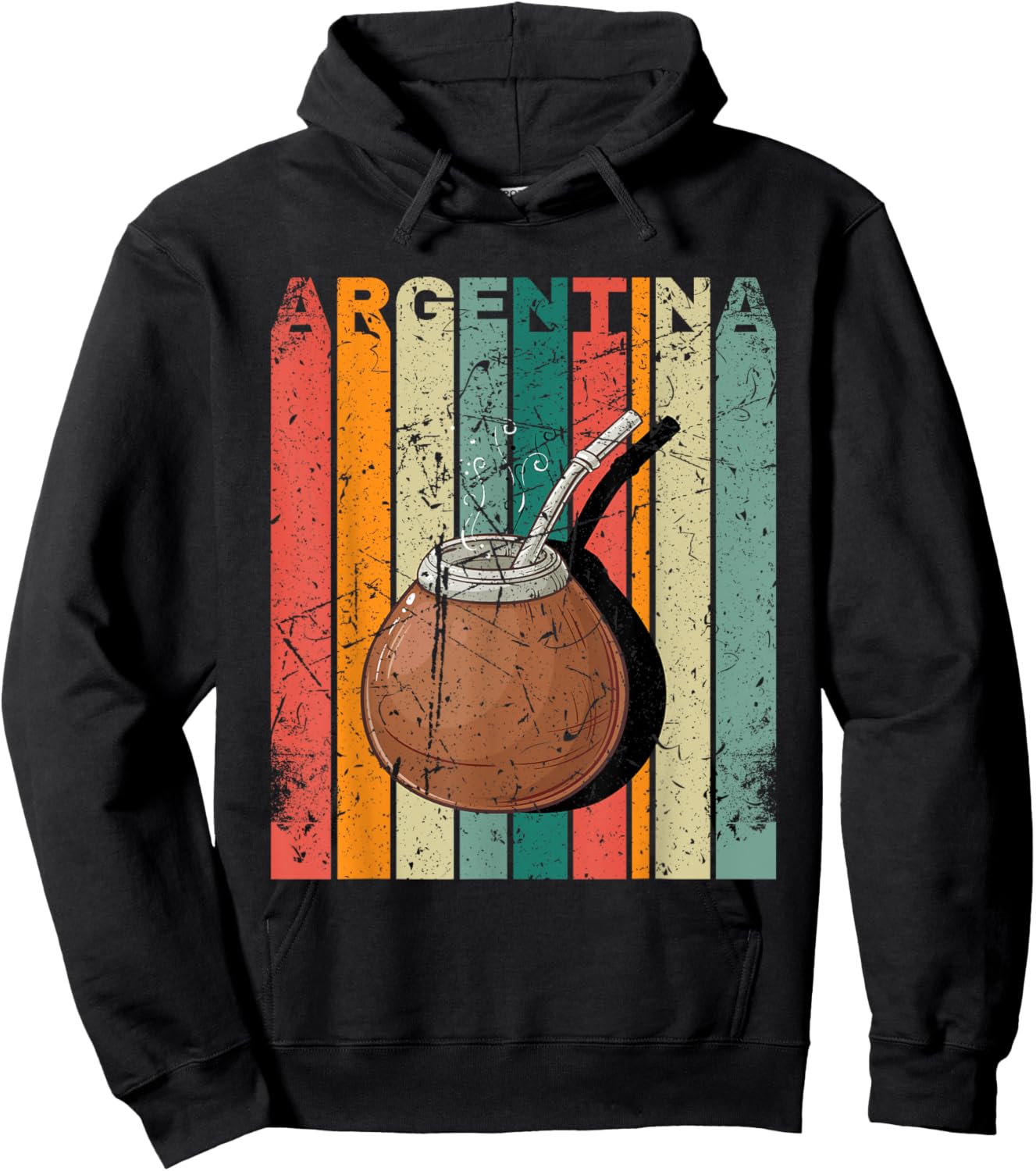 Yerba Mate Argentina Drink for Yerba Mate Lover Hoodie - Hoodie | Black