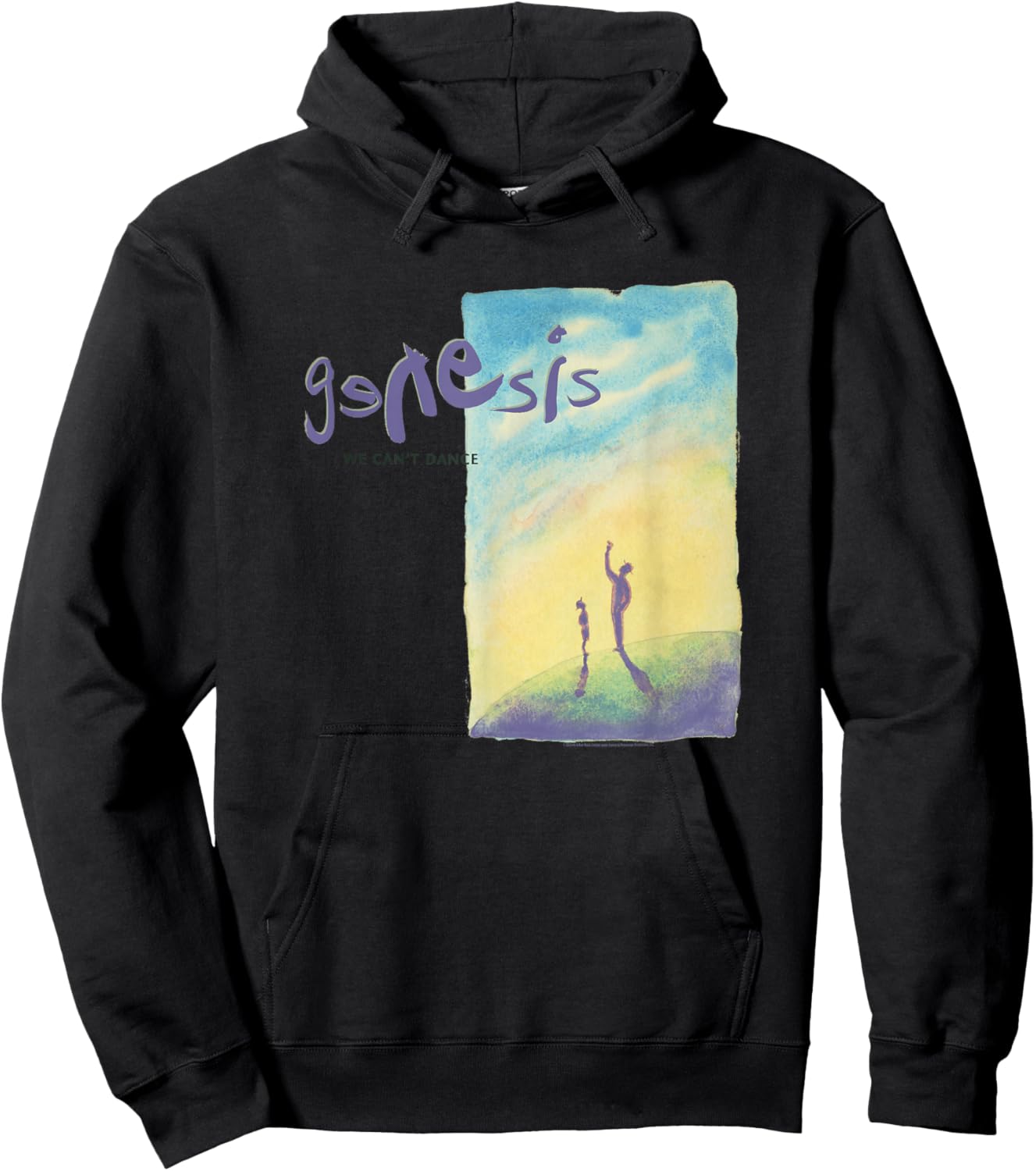Genesis We Can't Dance Cover Hoodie - Hoodie | Black