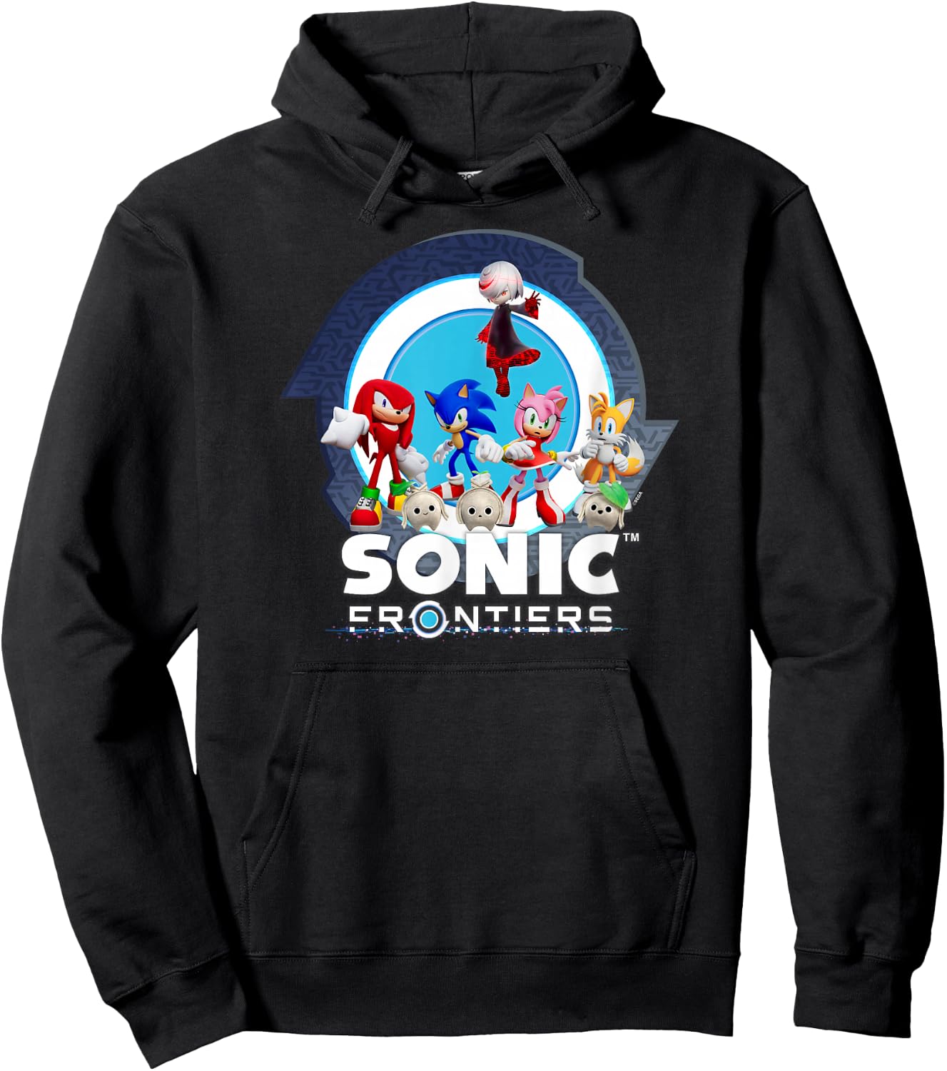 Sonic the Hedgehog, Sonic Frontiers - Team Frontiers Hoodie - Hoodie | Black